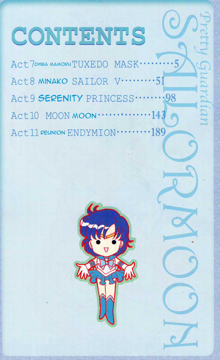 Sailor Moon Chapter 7 page 3 - Chapter 7: Chiba Mamoru Tuxedo Mask