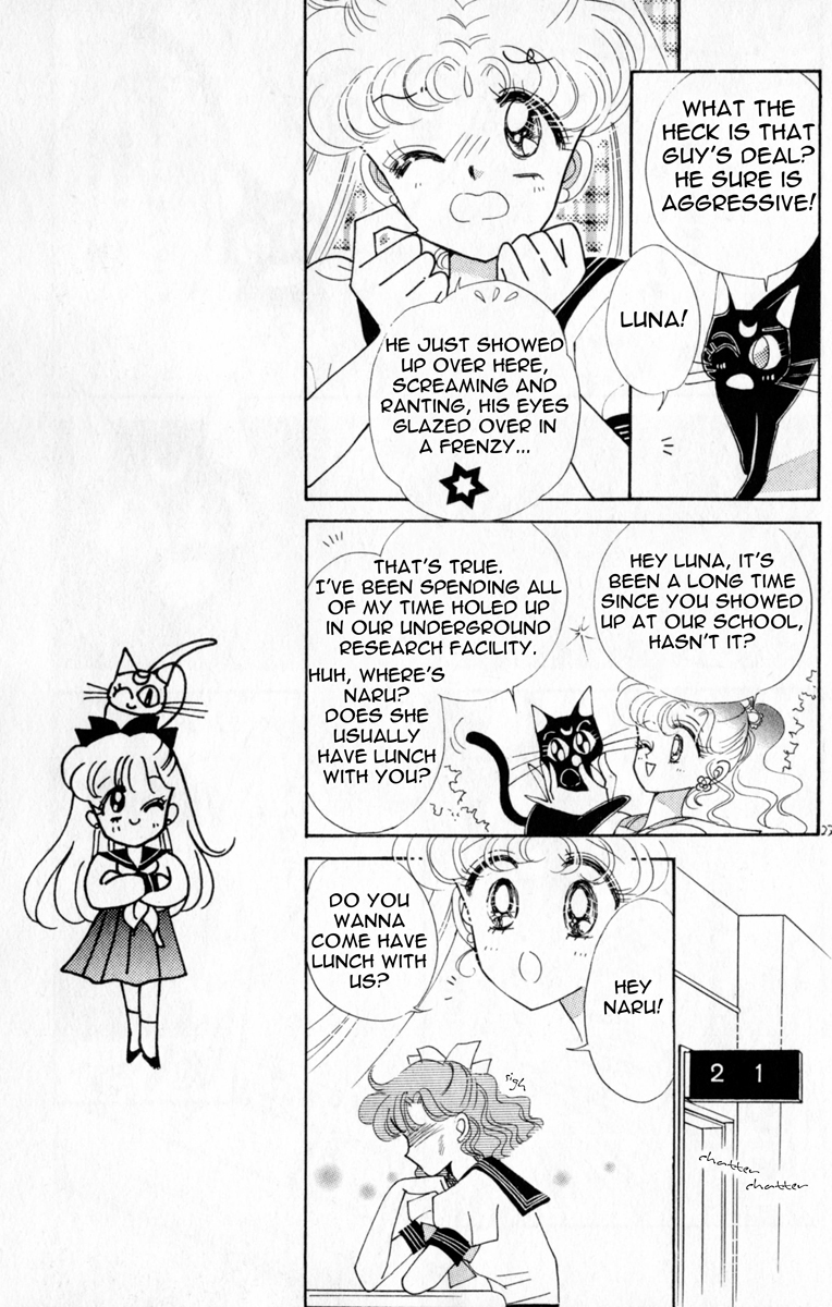 Sailor Moon Chapter 7 page 34 - Chapter 7: Chiba Mamoru Tuxedo Mask