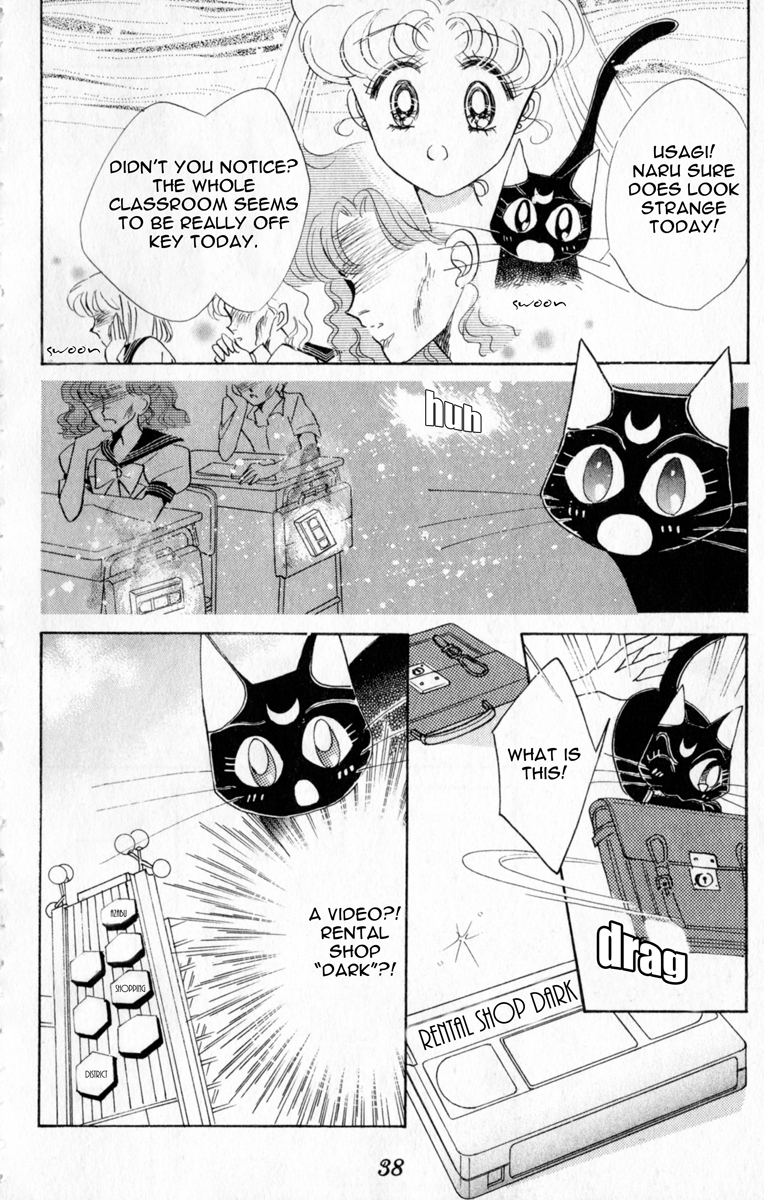 Sailor Moon Chapter 7 page 35 - Chapter 7: Chiba Mamoru Tuxedo Mask