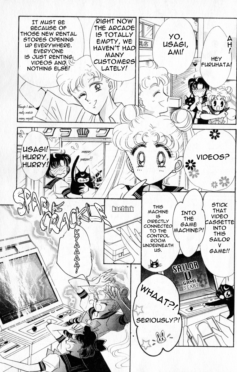 Sailor Moon Chapter 7 page 36 - Chapter 7: Chiba Mamoru Tuxedo Mask