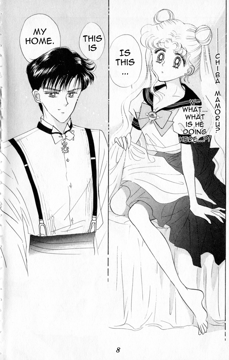 Sailor Moon Chapter 7 page 5 - Chapter 7: Chiba Mamoru Tuxedo Mask