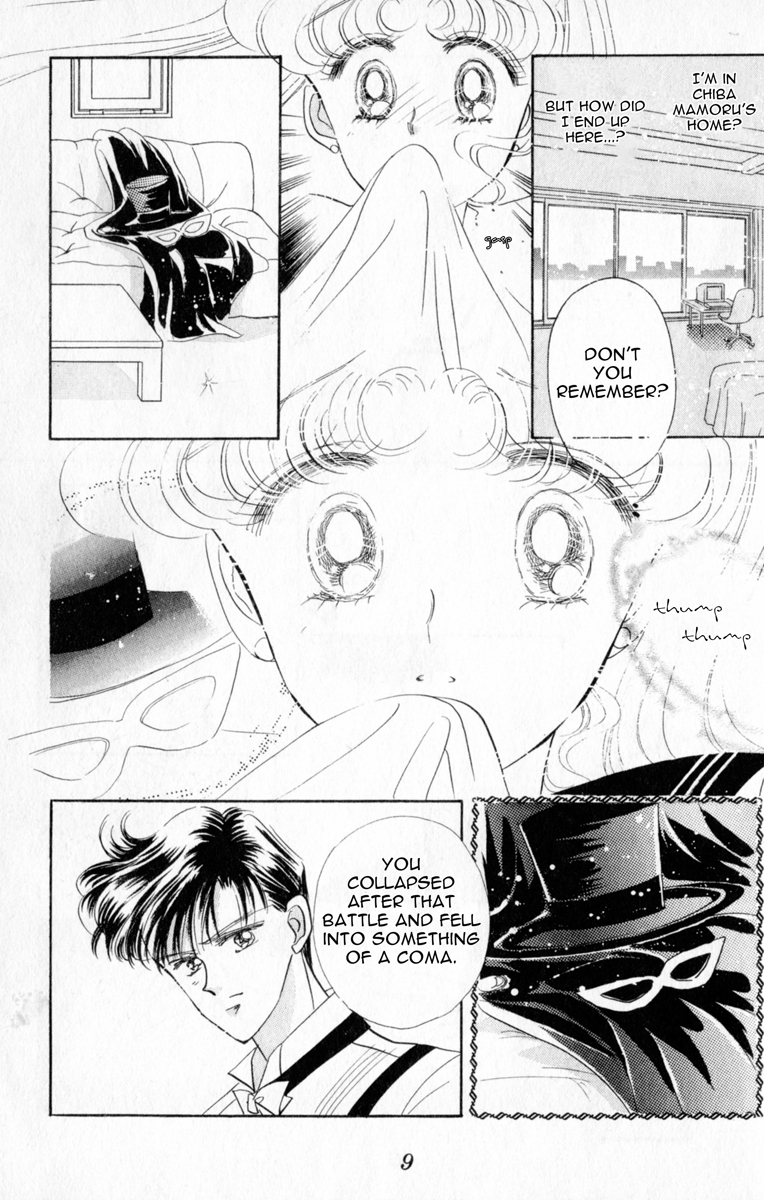 Sailor Moon Chapter 7 page 6 - Chapter 7: Chiba Mamoru Tuxedo Mask