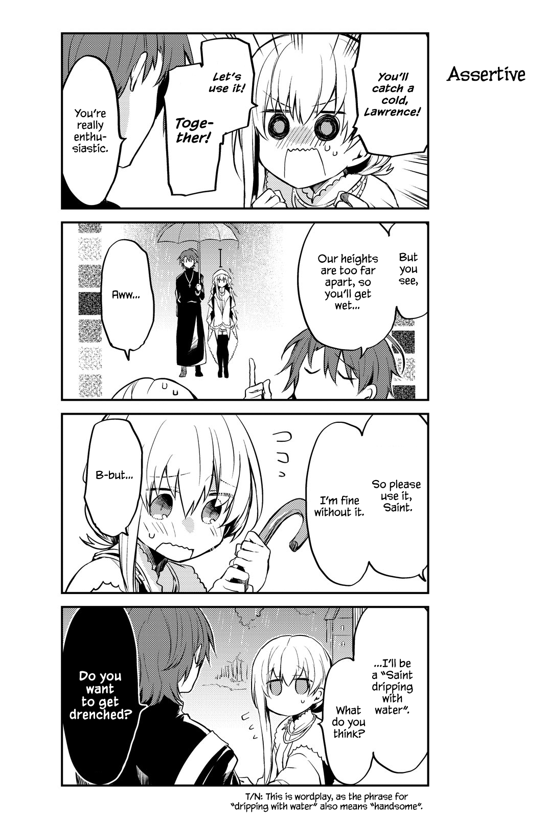 Saint Cecilia & Pastor Lawrence Chapter 1.5 page 10 - Chapter 1.5: Their Relationship (Part II)