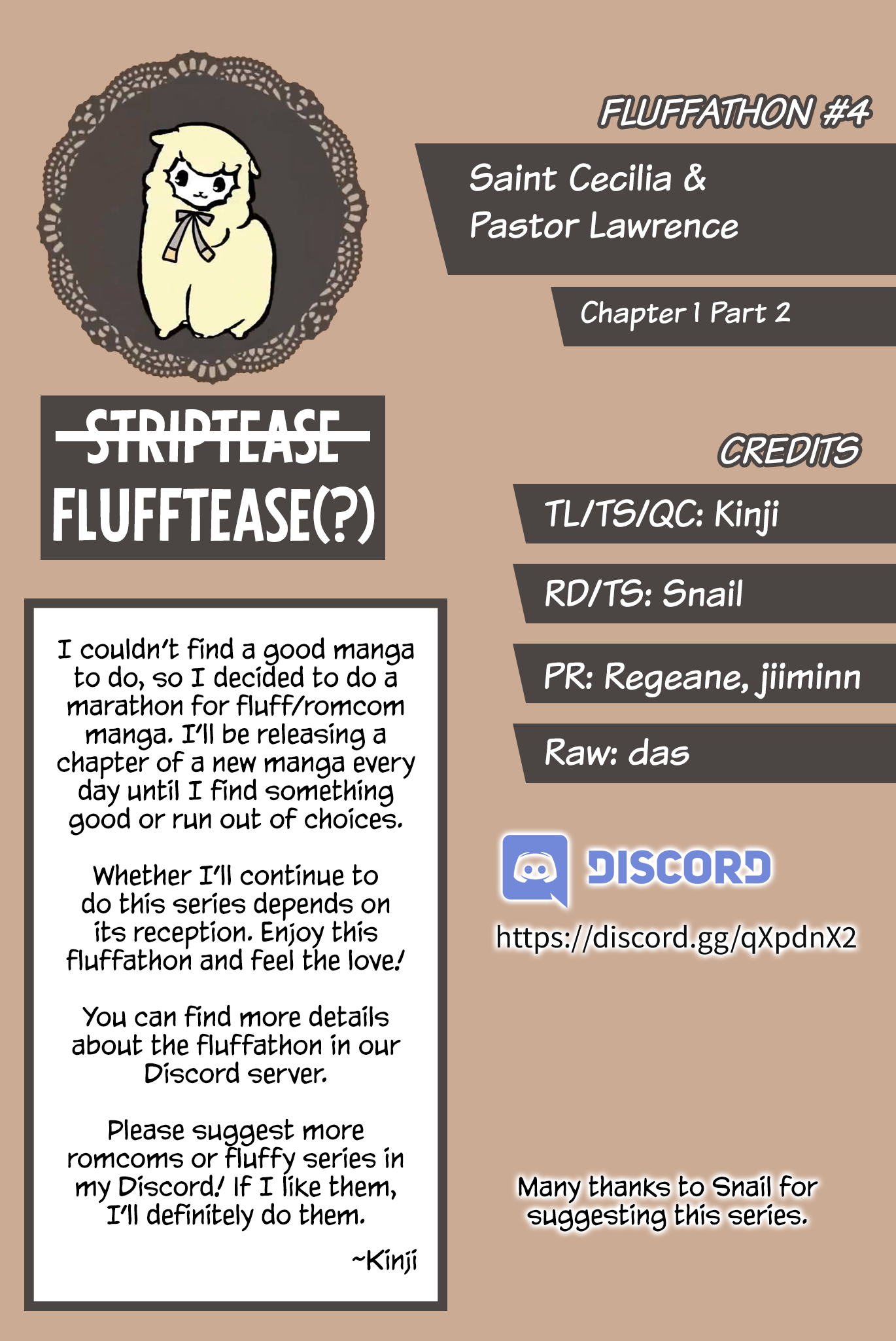 Saint Cecilia & Pastor Lawrence Chapter 1.5 page 2 - Chapter 1.5: Their Relationship (Part II)