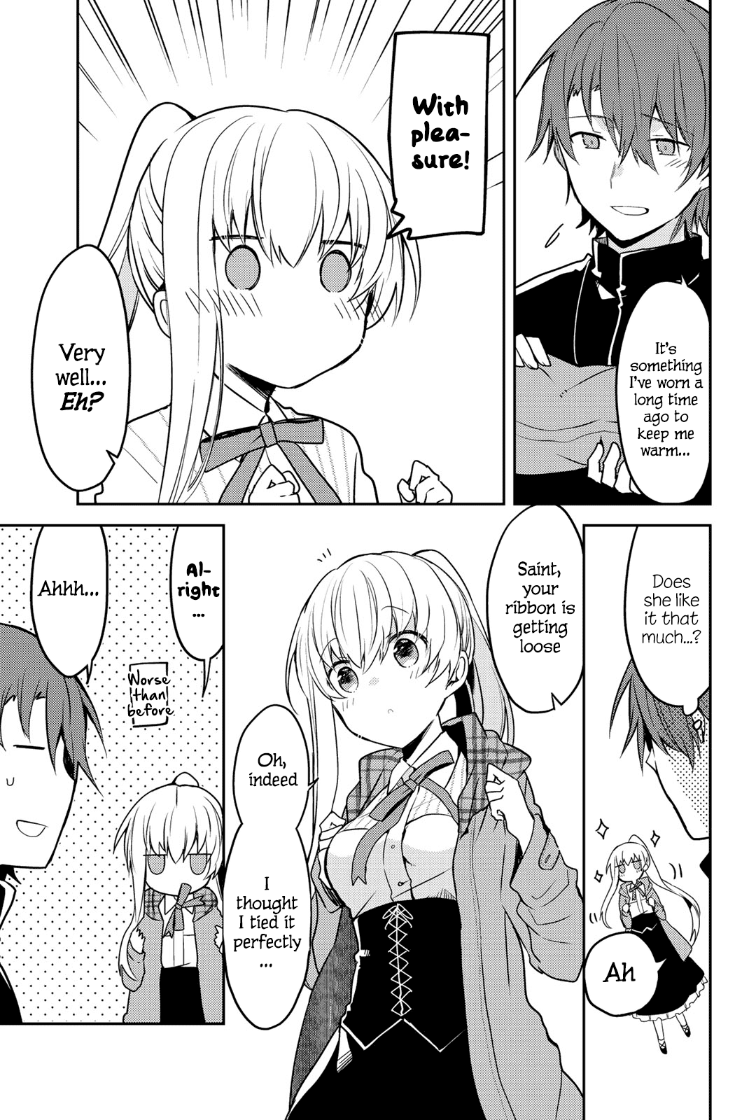 Saint Cecilia & Pastor Lawrence Chapter 13.5 page 2 - Chapter 13.5: Omake