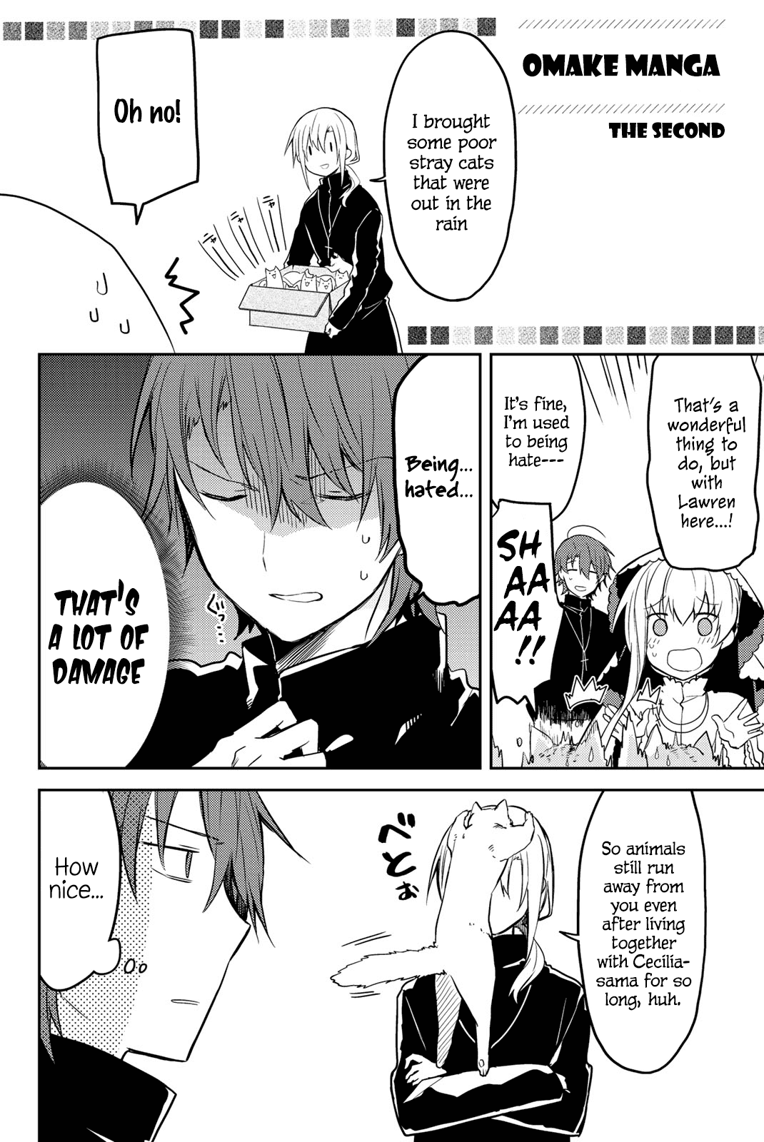 Saint Cecilia & Pastor Lawrence Chapter 13.5 page 5 - Chapter 13.5: Omake