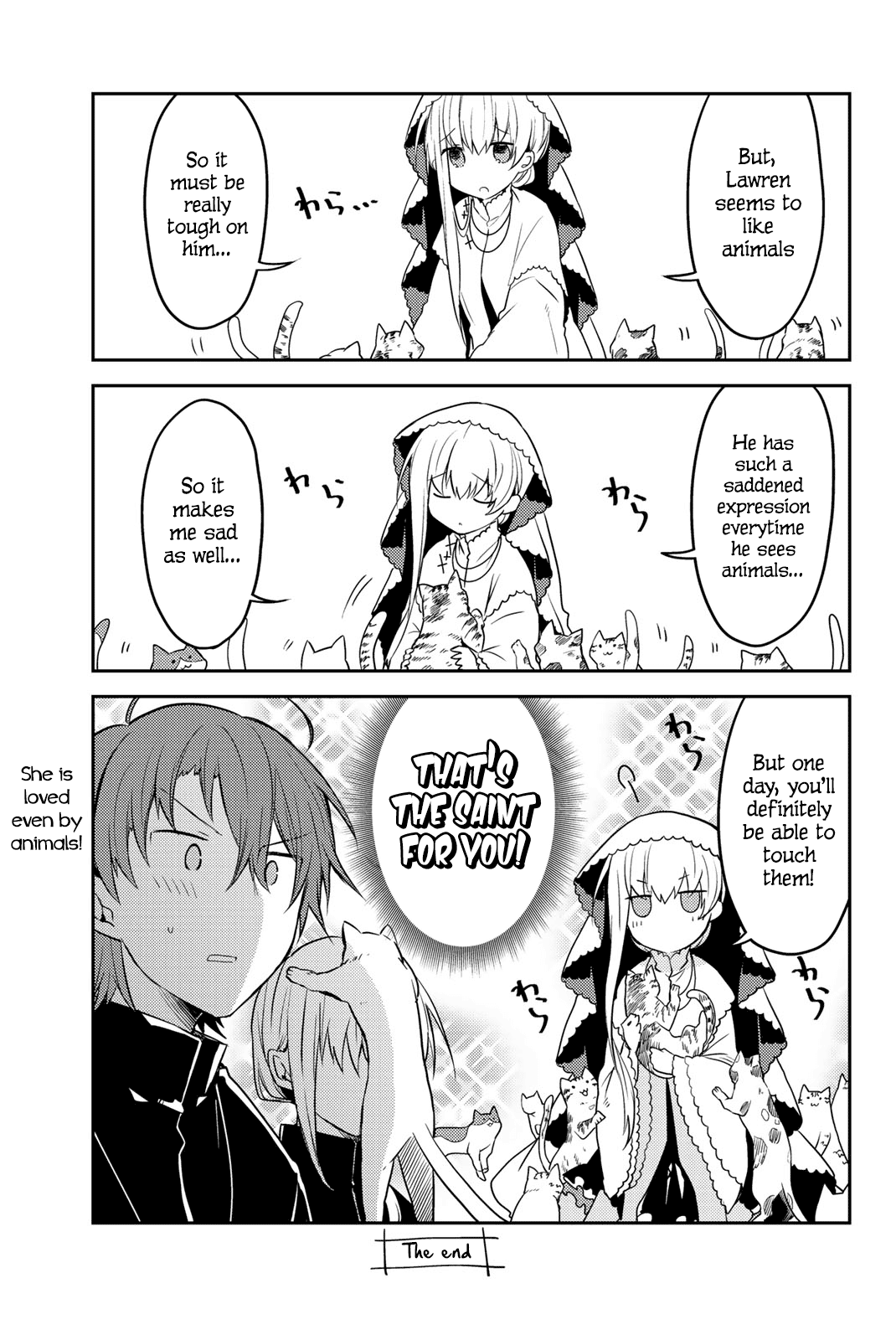 Saint Cecilia & Pastor Lawrence Chapter 13.5 page 6 - Chapter 13.5: Omake