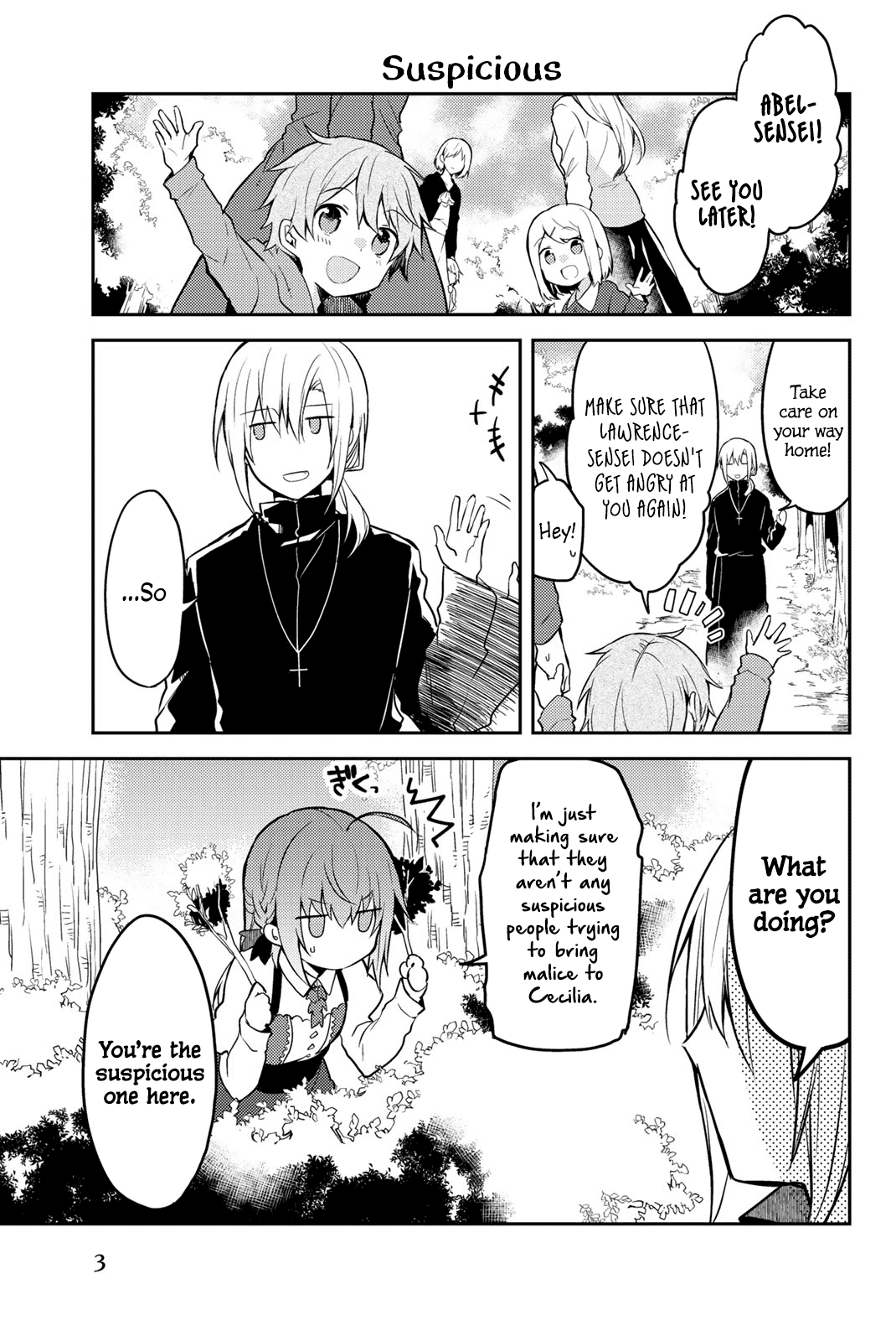 Saint Cecilia & Pastor Lawrence Chapter 14 page 4 - Chapter 14: Their 'Cute'