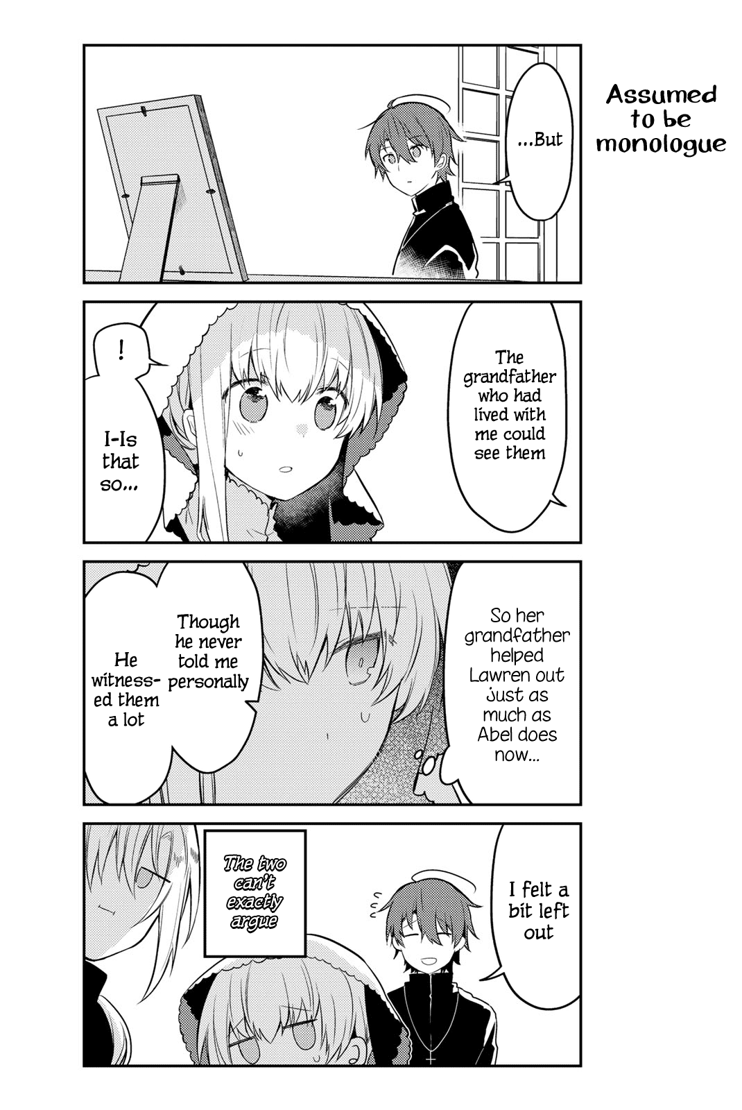 Saint Cecilia & Pastor Lawrence Chapter 15 page 14 - Chapter 15: The everyday life with Haizelita