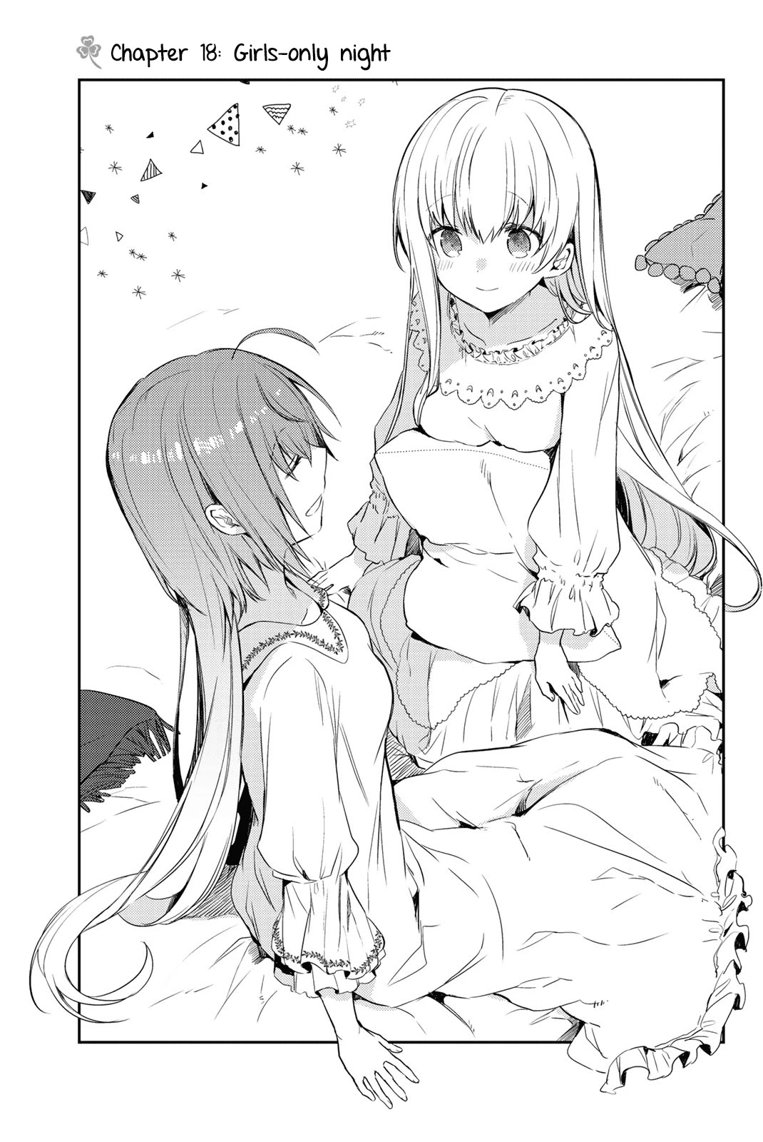 Saint Cecilia & Pastor Lawrence Chapter 18 page 1 - Chapter 18: Girls-only Night