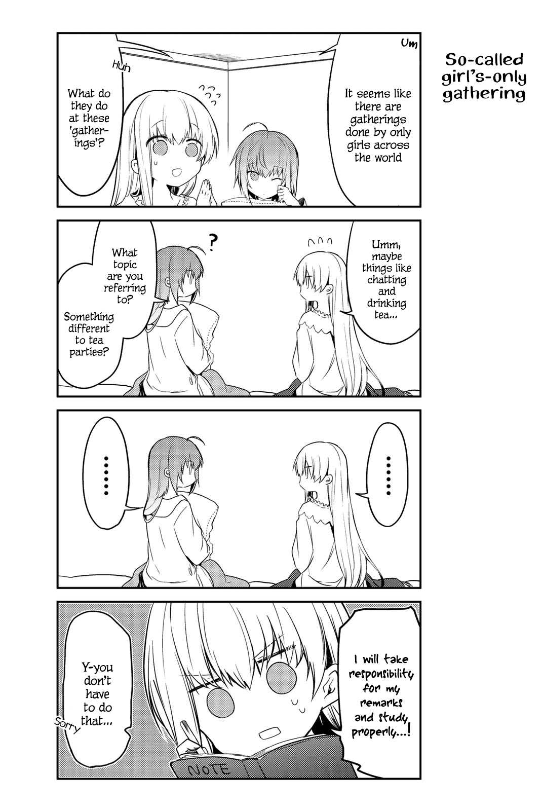 Saint Cecilia & Pastor Lawrence Chapter 18 page 15 - Chapter 18: Girls-only Night