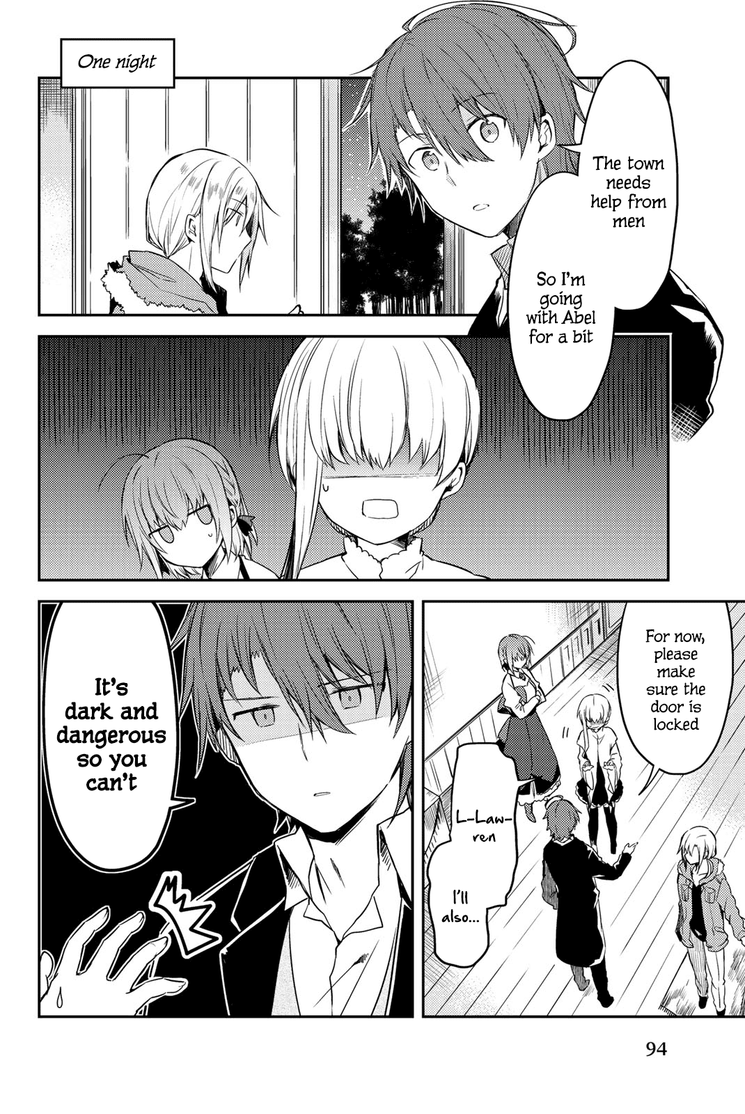 Saint Cecilia & Pastor Lawrence Chapter 18 page 2 - Chapter 18: Girls-only Night