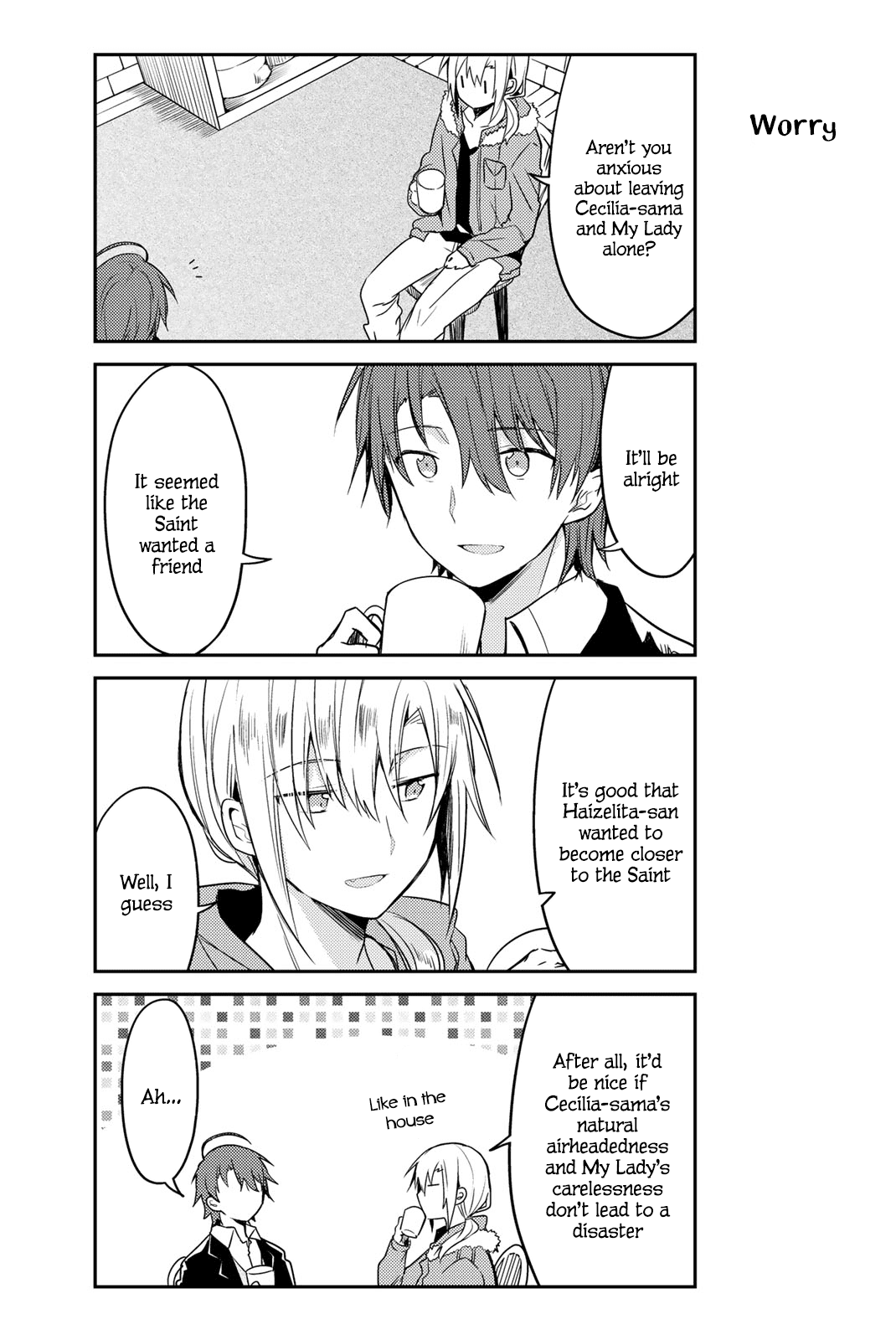Saint Cecilia & Pastor Lawrence Chapter 18 page 21 - Chapter 18: Girls-only Night