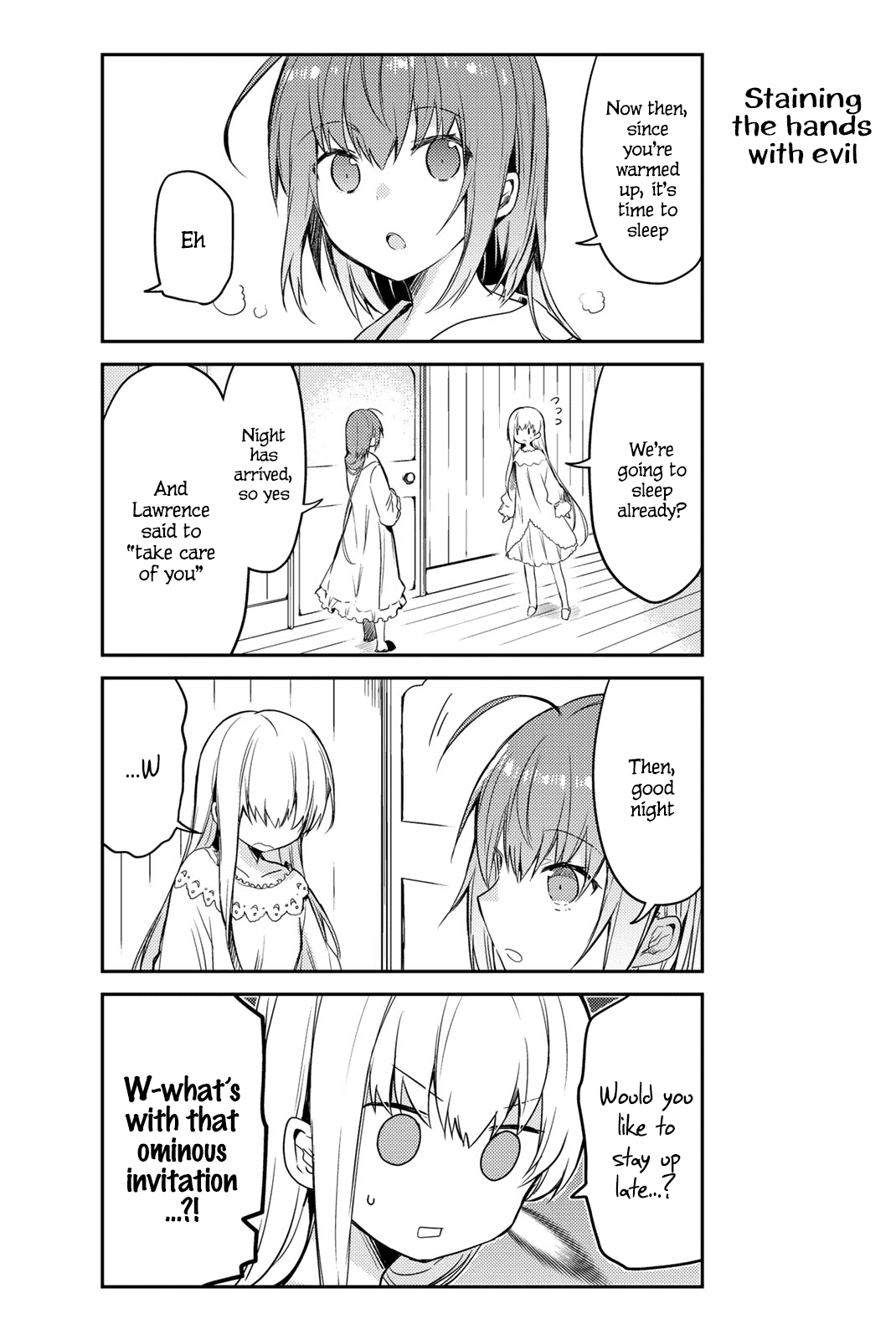 Saint Cecilia & Pastor Lawrence Chapter 18 page 6 - Chapter 18: Girls-only Night