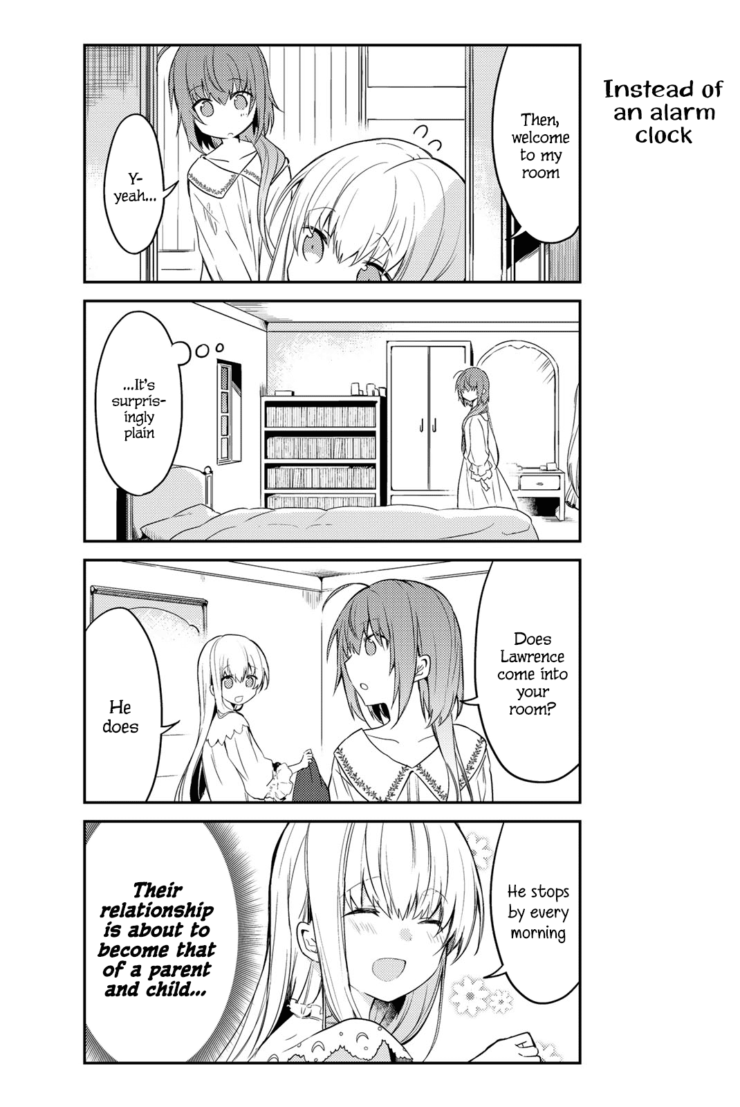 Saint Cecilia & Pastor Lawrence Chapter 18 page 8 - Chapter 18: Girls-only Night