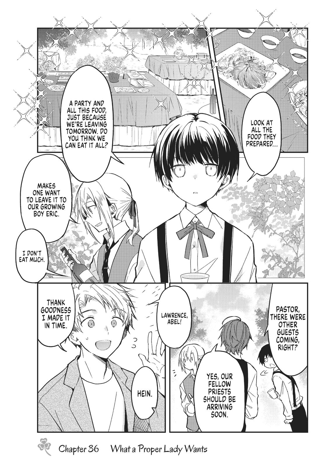 Saint Cecilia & Pastor Lawrence Chapter 36 page 1 - Chapter 36