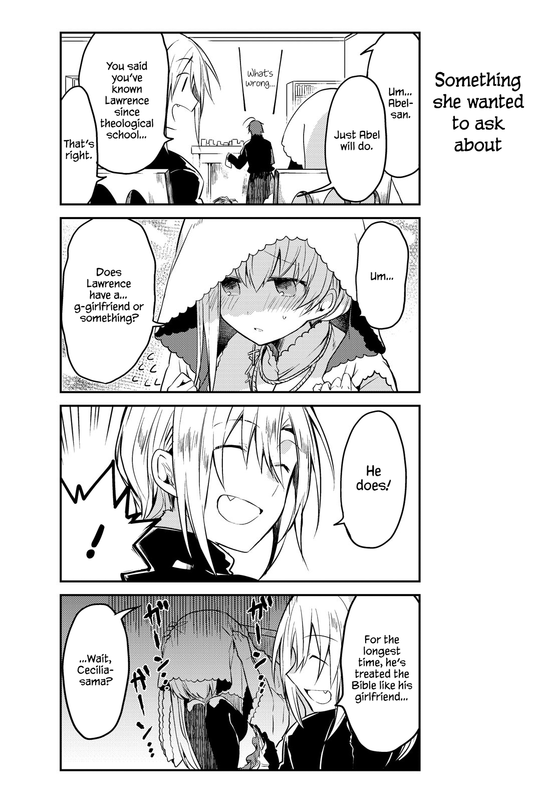 Saint Cecilia & Pastor Lawrence Chapter 4 page 18 - Chapter 4: Their Visitor
