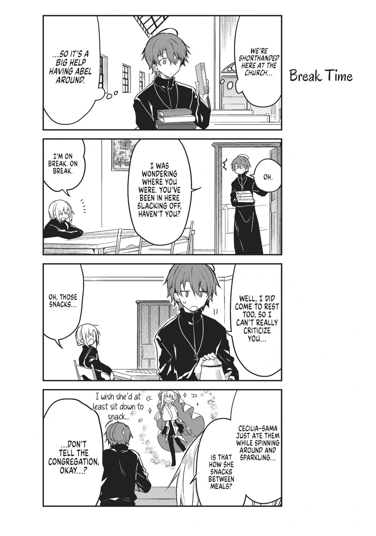 Saint Cecilia & Pastor Lawrence Chapter 40 page 8 - Chapter 40