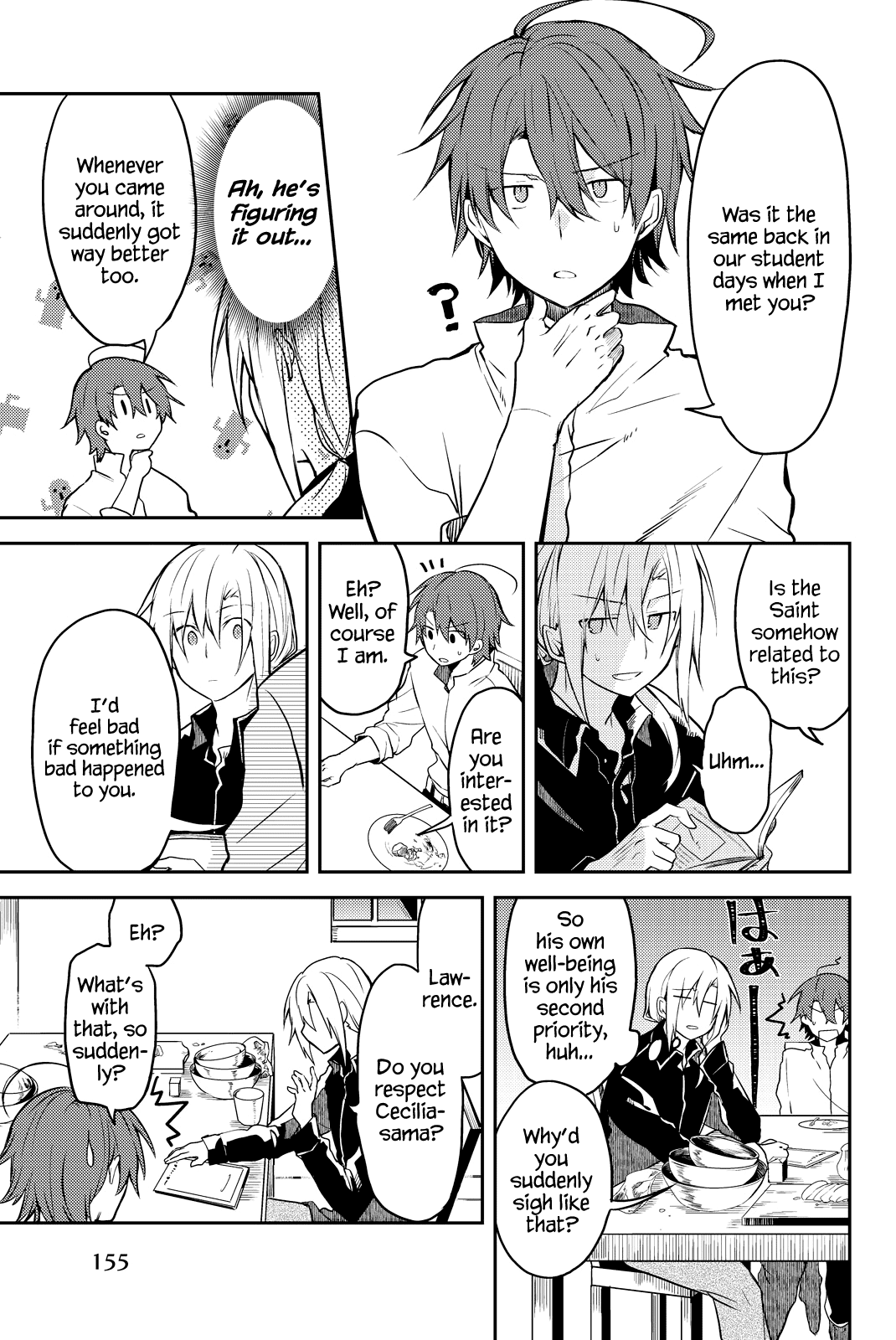 Saint Cecilia & Pastor Lawrence Chapter 7 page 11 - Chapter 7: Their Days ~From Now On~
