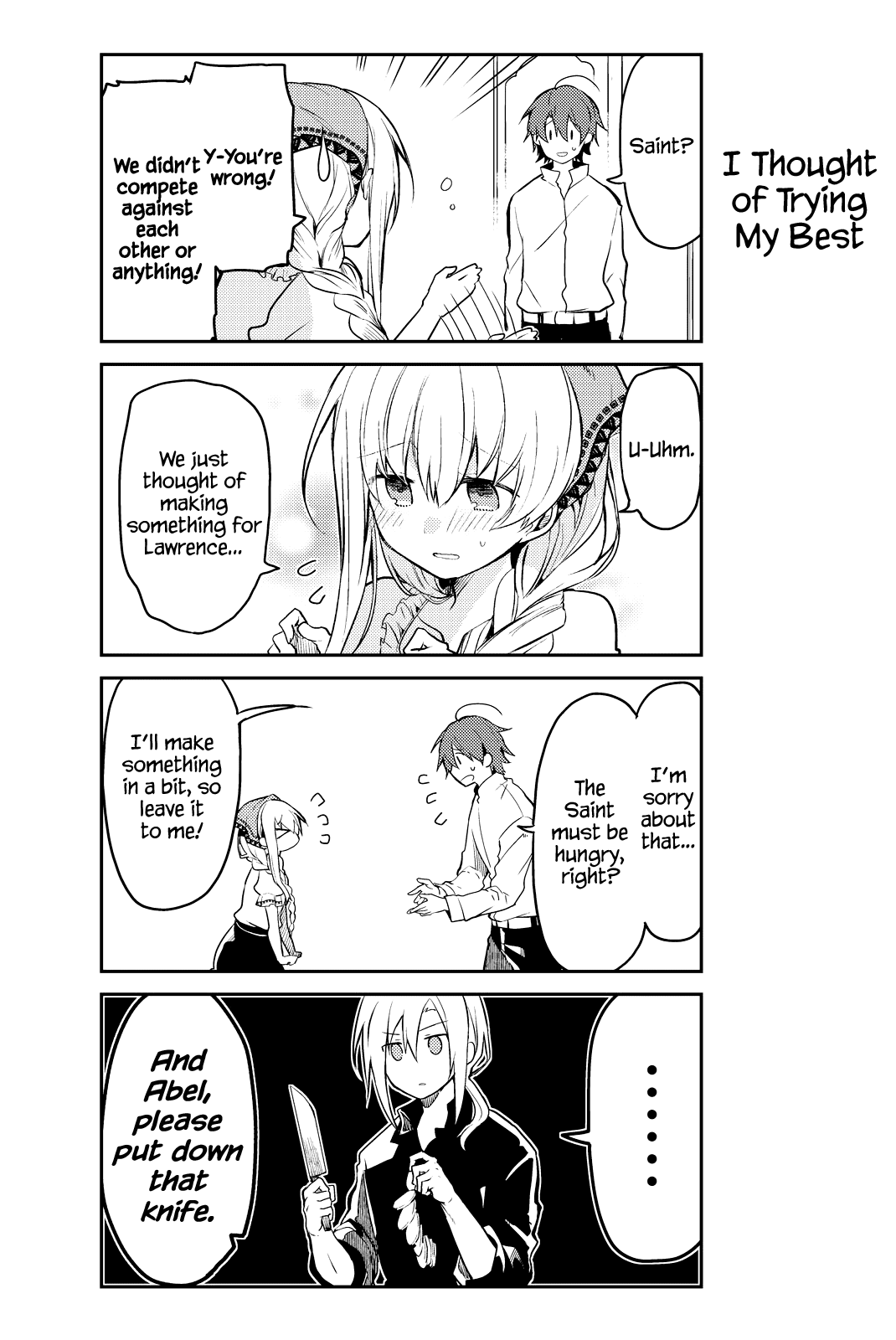 Saint Cecilia & Pastor Lawrence Chapter 7 page 2 - Chapter 7: Their Days ~From Now On~