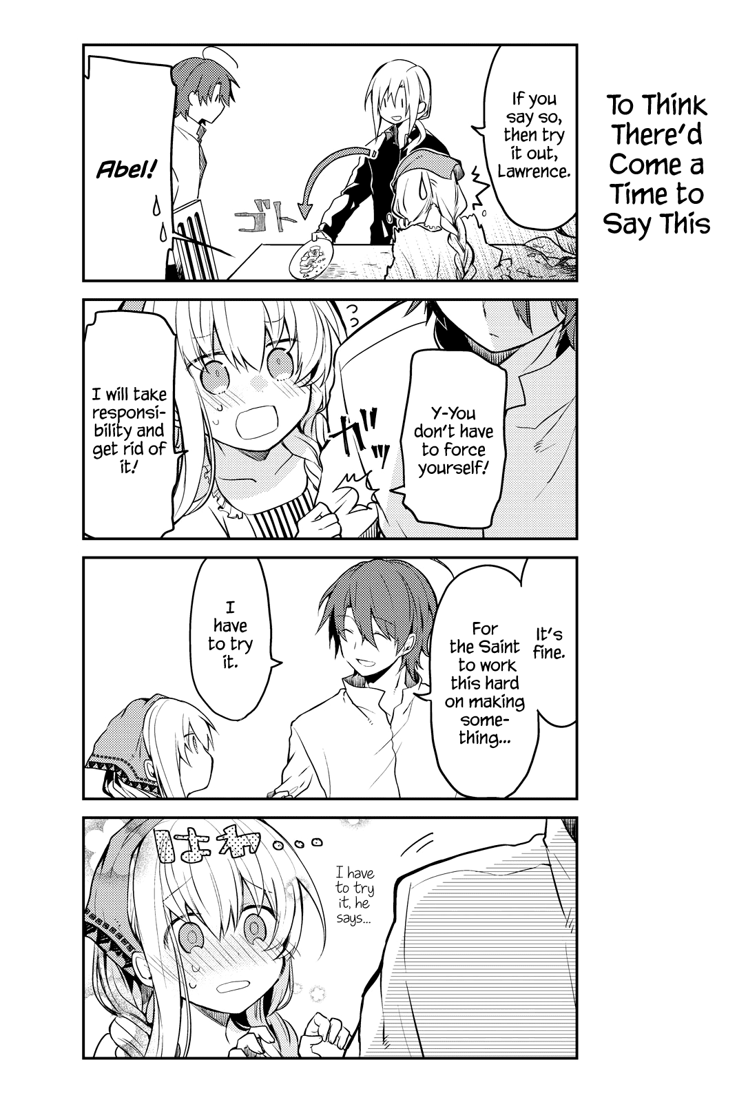 Saint Cecilia & Pastor Lawrence Chapter 7 page 4 - Chapter 7: Their Days ~From Now On~