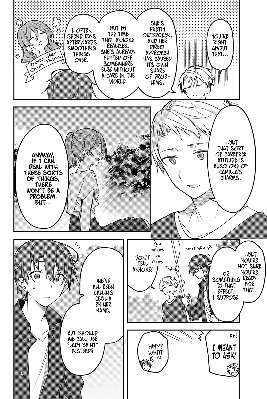 Saint Cecilia & Pastor Lawrence Chapter 77 page 10 - Chapter 77: One-Sided Feelings