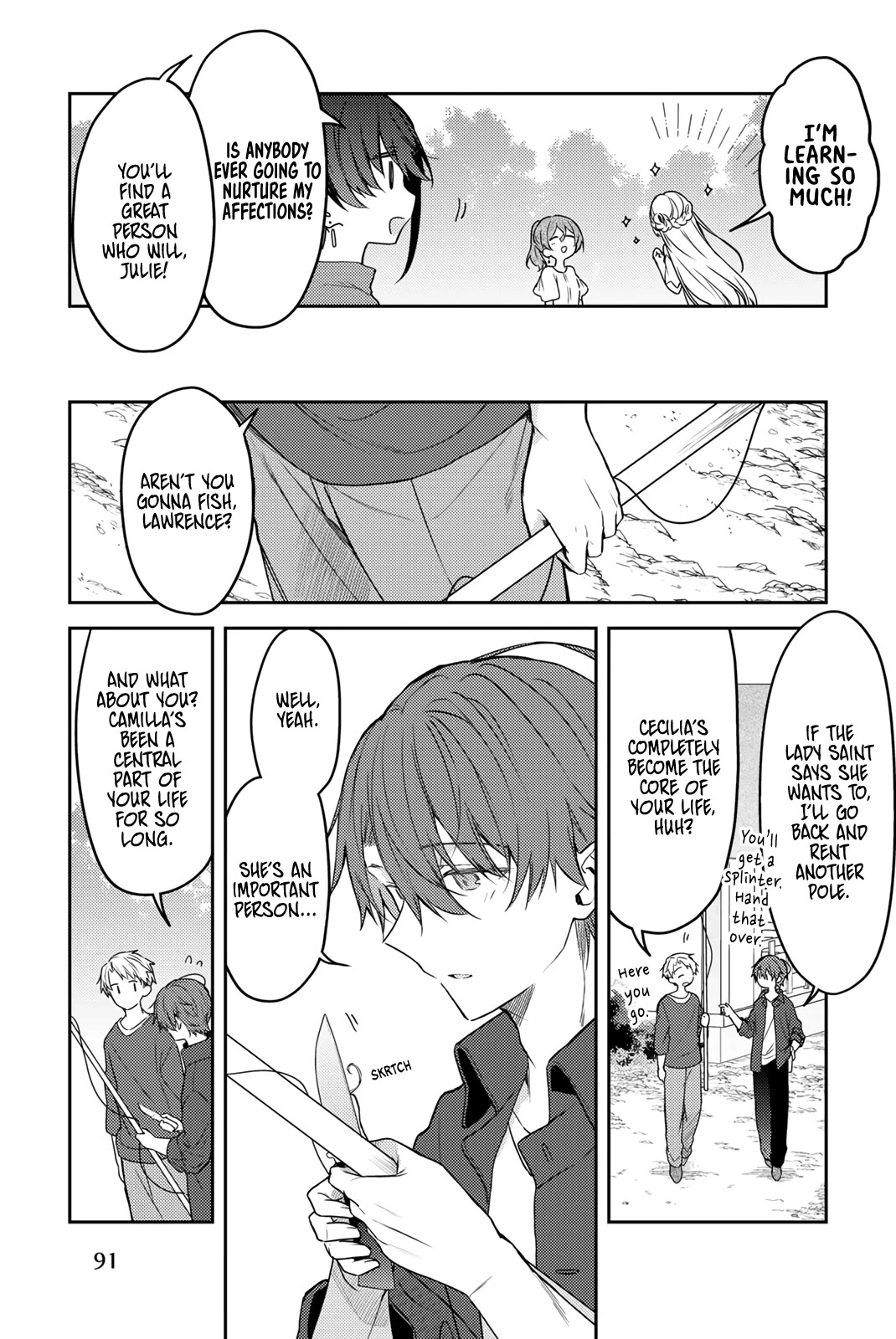 Saint Cecilia & Pastor Lawrence Chapter 77 page 9 - Chapter 77: One-Sided Feelings