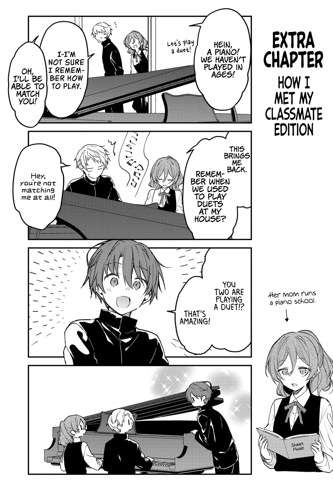 Saint Cecilia & Pastor Lawrence Chapter 78.5 page 1 - Chapter 78.5: Volume Extras