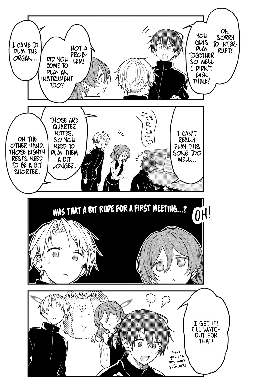 Saint Cecilia & Pastor Lawrence Chapter 78.5 page 2 - Chapter 78.5: Volume Extras