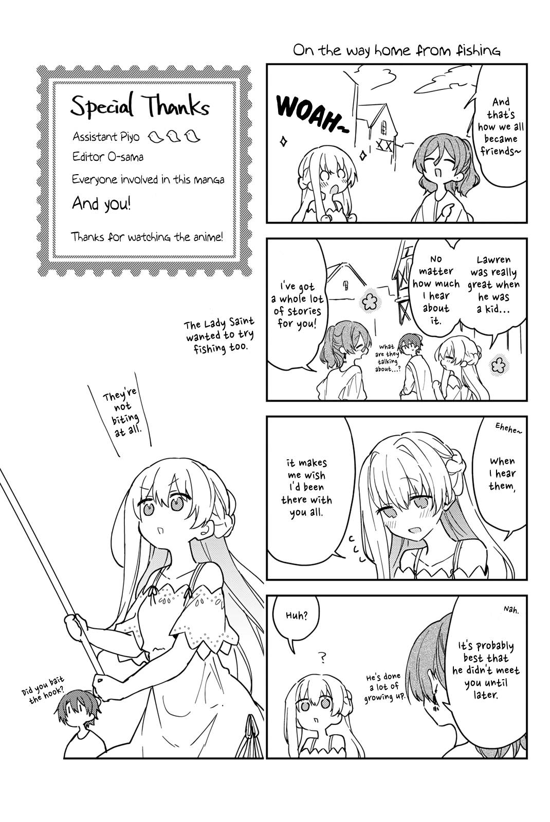 Saint Cecilia & Pastor Lawrence Chapter 78.5 page 5 - Chapter 78.5: Volume Extras