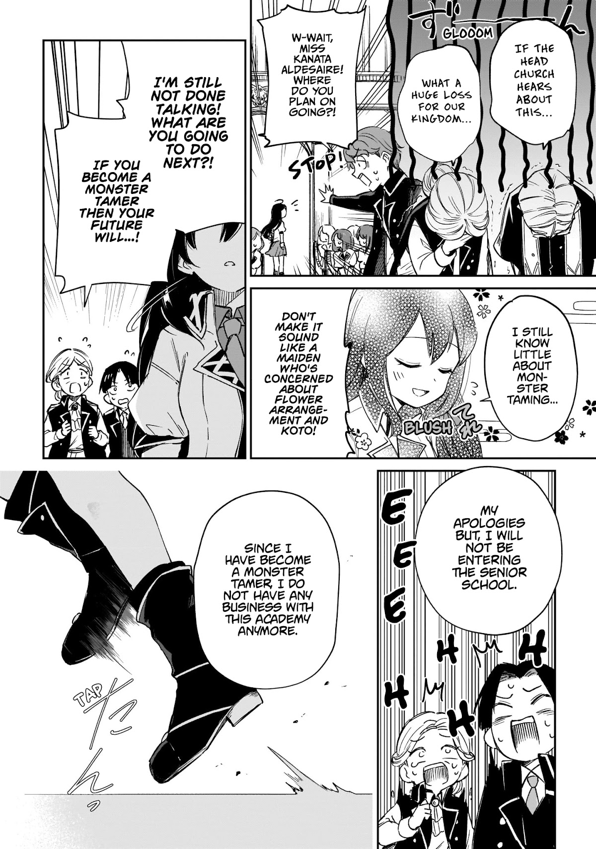 Saint? No, Just a Passing Monster Tamer! ~The Completely Unparalleled Saint Travels with Fluffies~ Chapter 1 page 15 - Chapter 1: Sage, Hero, Saint? No, I've already set my mind on my Job Class!