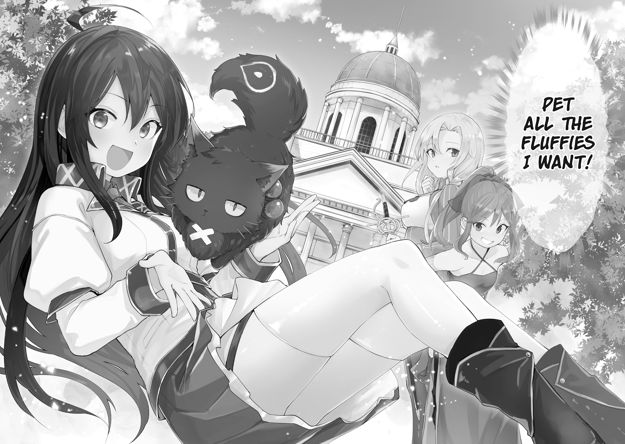 Saint? No, Just a Passing Monster Tamer! ~The Completely Unparalleled Saint Travels with Fluffies~ Chapter 1 page 2 - Chapter 1: Sage, Hero, Saint? No, I've already set my mind on my Job Class!