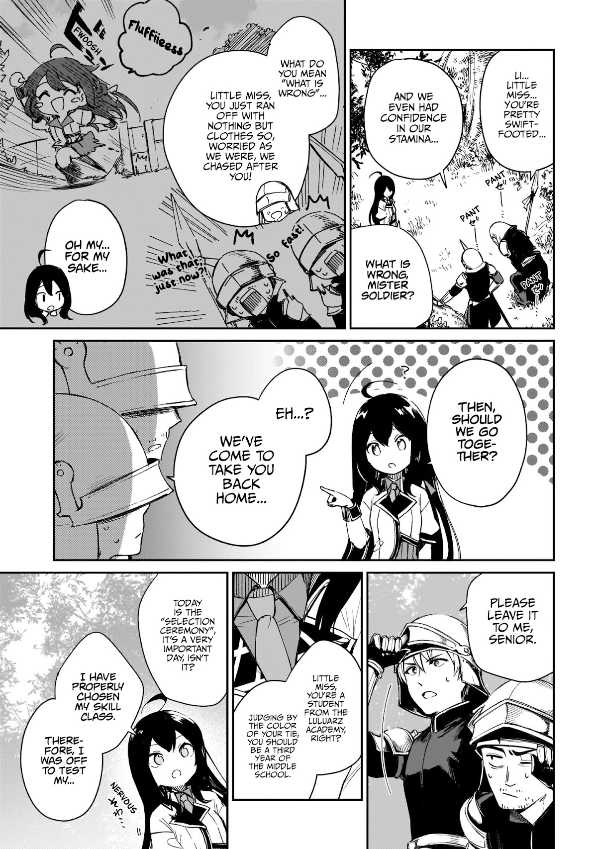 Saint? No, Just a Passing Monster Tamer! ~The Completely Unparalleled Saint Travels with Fluffies~ Chapter 1 page 29 - Chapter 1: Sage, Hero, Saint? No, I've already set my mind on my Job Class!