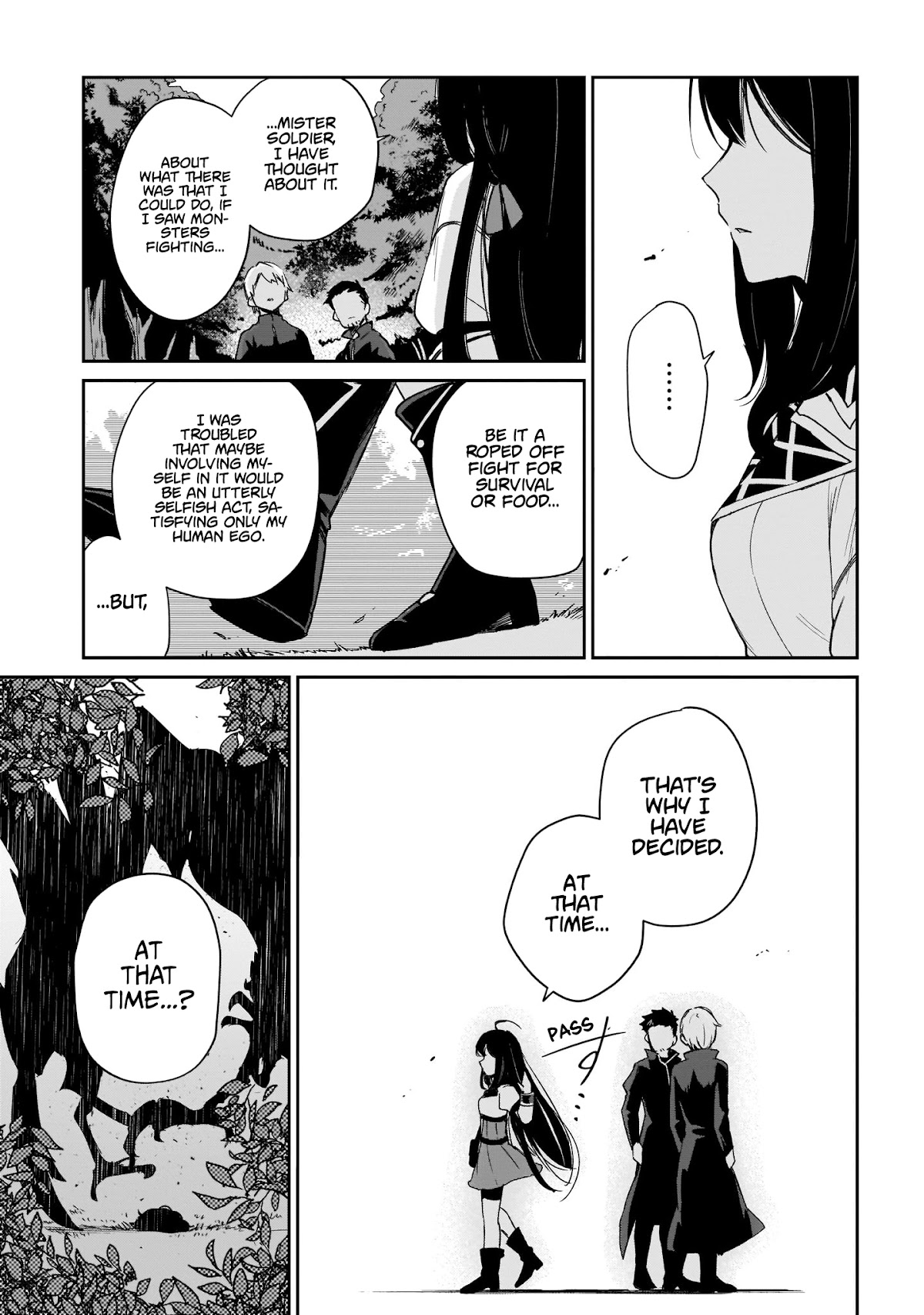 Saint? No, Just a Passing Monster Tamer! ~The Completely Unparalleled Saint Travels with Fluffies~ Chapter 1 page 37 - Chapter 1: Sage, Hero, Saint? No, I've already set my mind on my Job Class!