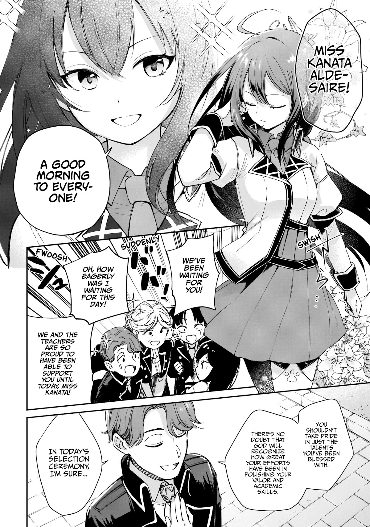 Saint? No, Just a Passing Monster Tamer! ~The Completely Unparalleled Saint Travels with Fluffies~ Chapter 1 page 5 - Chapter 1: Sage, Hero, Saint? No, I've already set my mind on my Job Class!