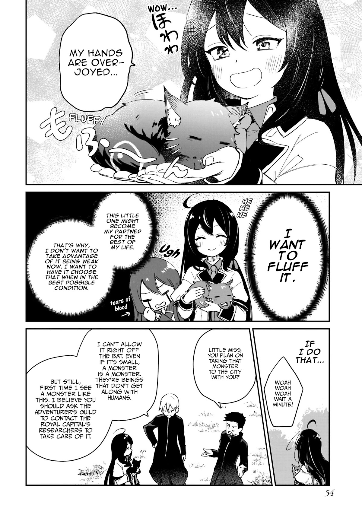 Saint? No, Just a Passing Monster Tamer! ~The Completely Unparalleled Saint Travels with Fluffies~ Chapter 1 page 50 - Chapter 1: Sage, Hero, Saint? No, I've already set my mind on my Job Class!