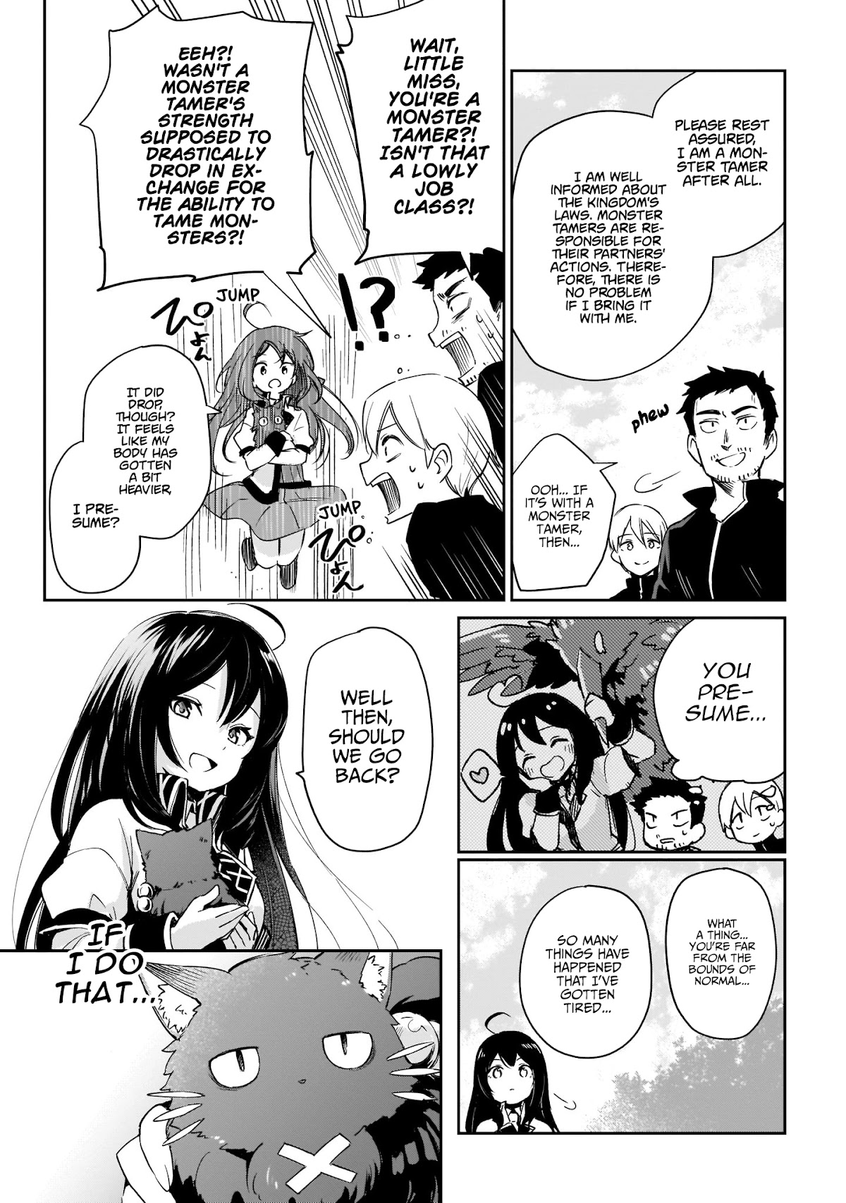 Saint? No, Just a Passing Monster Tamer! ~The Completely Unparalleled Saint Travels with Fluffies~ Chapter 1 page 51 - Chapter 1: Sage, Hero, Saint? No, I've already set my mind on my Job Class!