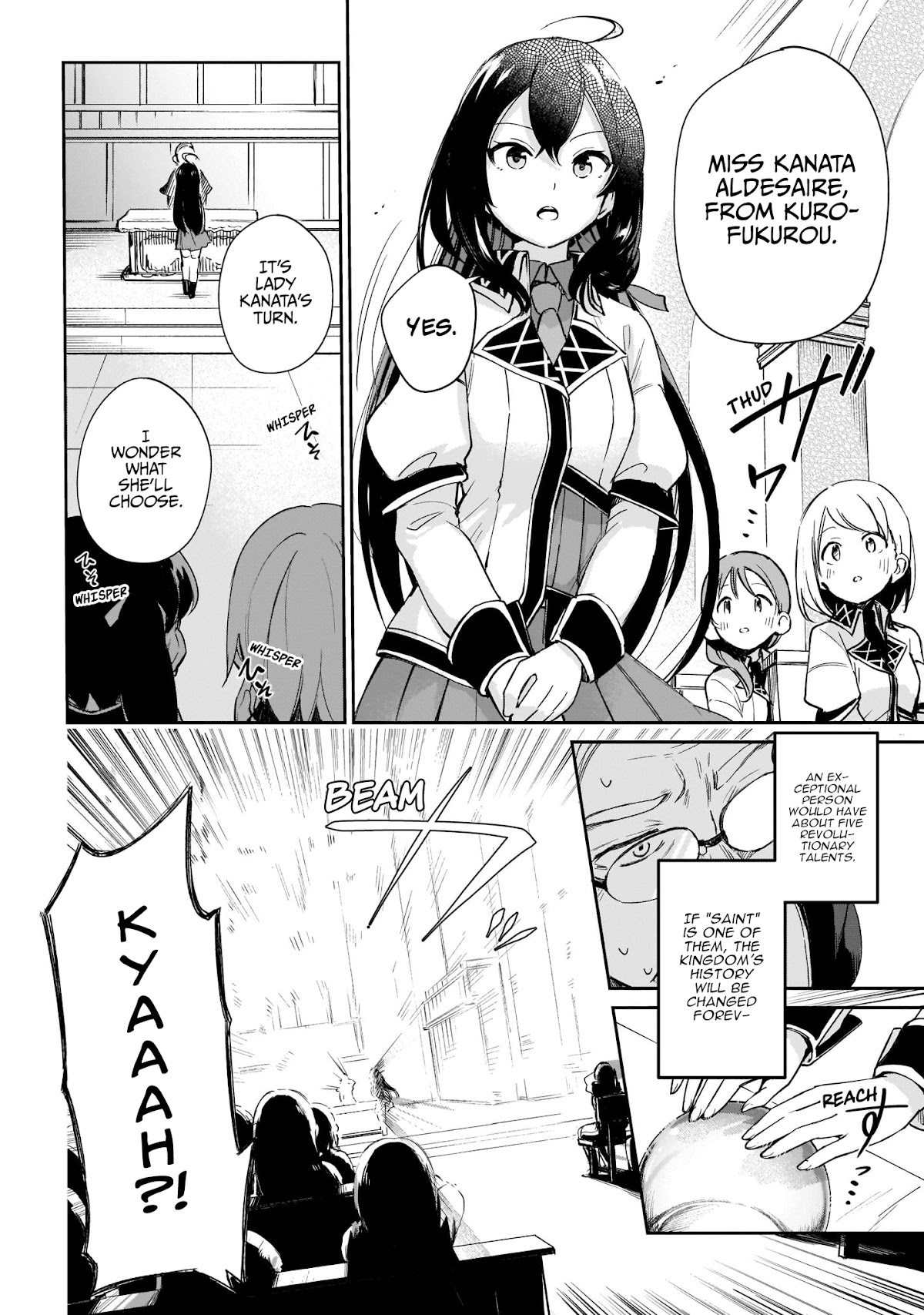 Saint? No, Just a Passing Monster Tamer! ~The Completely Unparalleled Saint Travels with Fluffies~ Chapter 1 page 9 - Chapter 1: Sage, Hero, Saint? No, I've already set my mind on my Job Class!