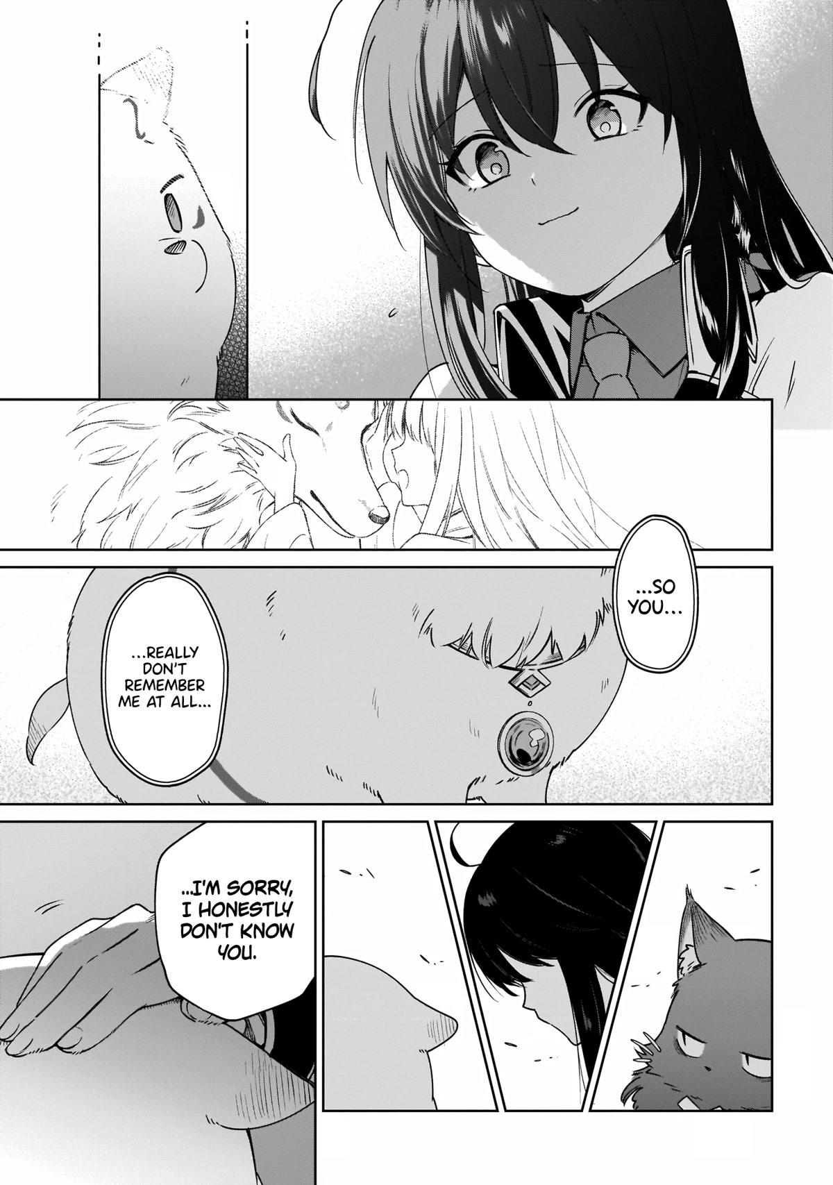 Saint? No, Just a Passing Monster Tamer! ~The Completely Unparalleled Saint Travels with Fluffies~ Chapter 10 page 19 - Chapter 10: Divine Wolf Fenrir? No, Starting Today I'm Fenfen!