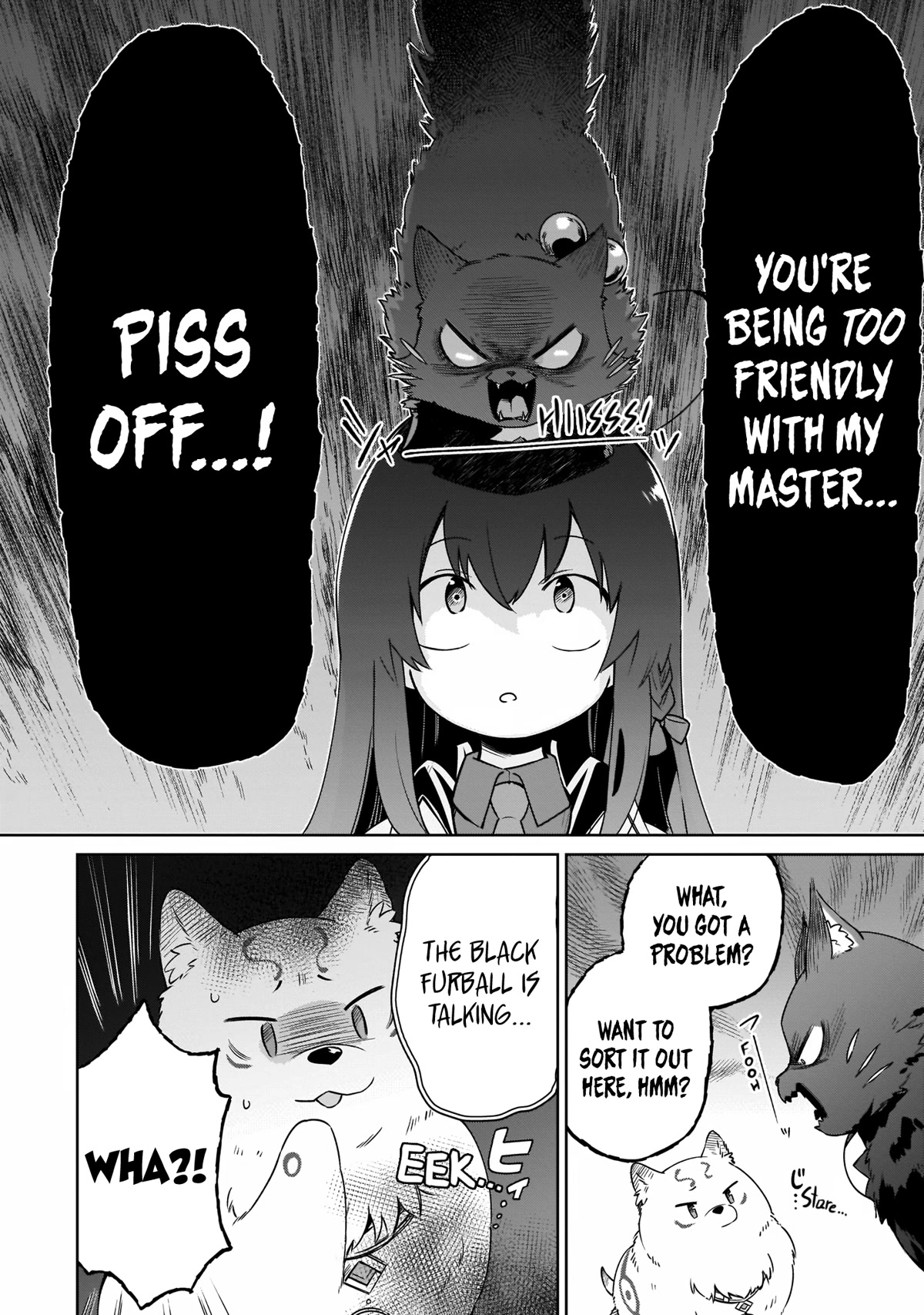 Saint? No, Just a Passing Monster Tamer! ~The Completely Unparalleled Saint Travels with Fluffies~ Chapter 10 page 2 - Chapter 10: Divine Wolf Fenrir? No, Starting Today I'm Fenfen!