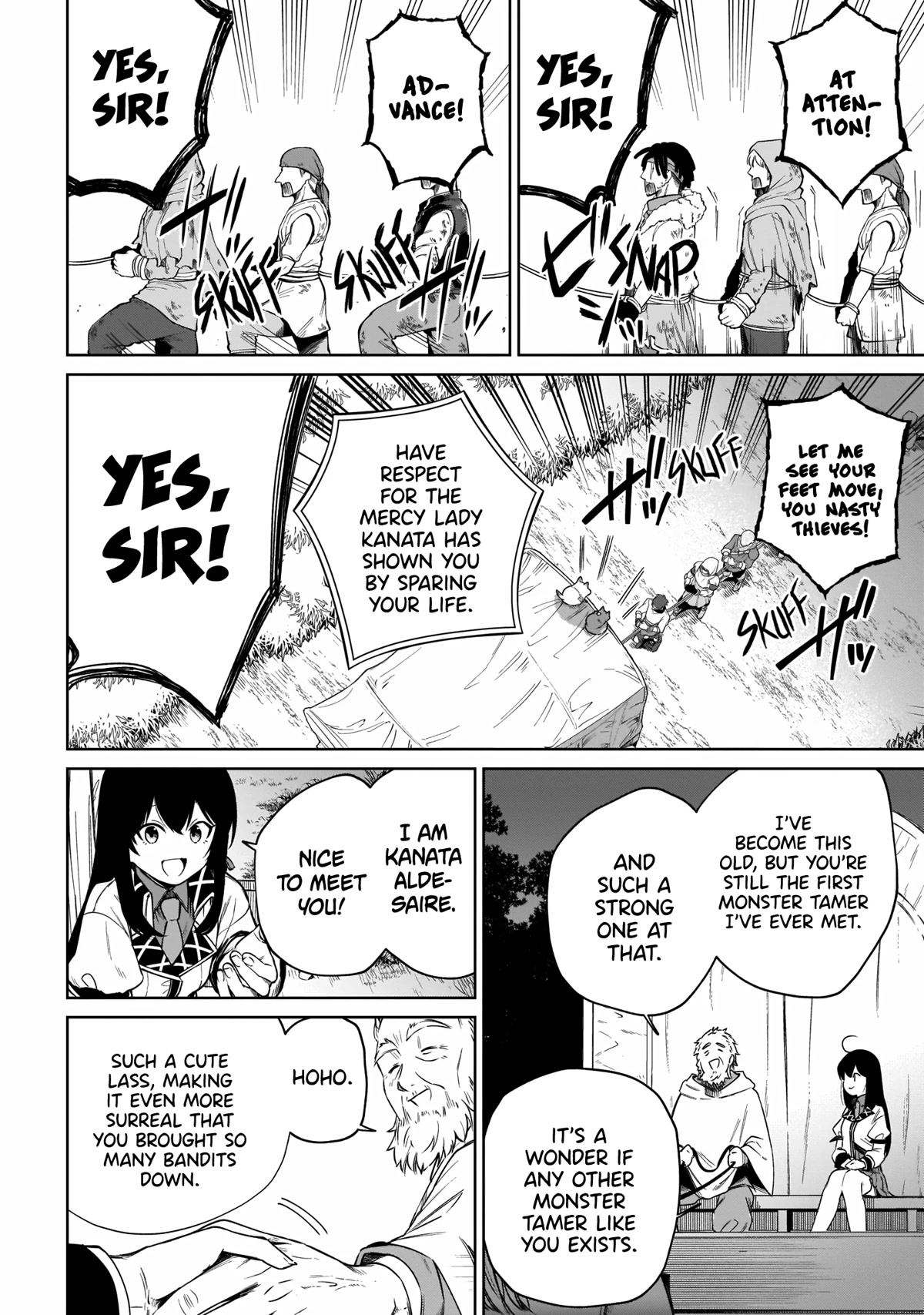 Saint? No, Just a Passing Monster Tamer! ~The Completely Unparalleled Saint Travels with Fluffies~ Chapter 11 page 15 - Chapter 11: Old Man? No, Just a Passing Monster Tamer!