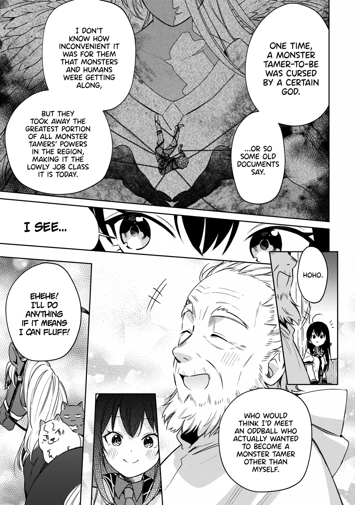 Saint? No, Just a Passing Monster Tamer! ~The Completely Unparalleled Saint Travels with Fluffies~ Chapter 11 page 24 - Chapter 11: Old Man? No, Just a Passing Monster Tamer!