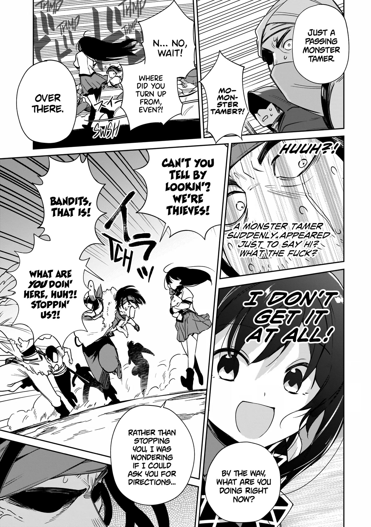 Saint? No, Just a Passing Monster Tamer! ~The Completely Unparalleled Saint Travels with Fluffies~ Chapter 11 page 8 - Chapter 11: Old Man? No, Just a Passing Monster Tamer!
