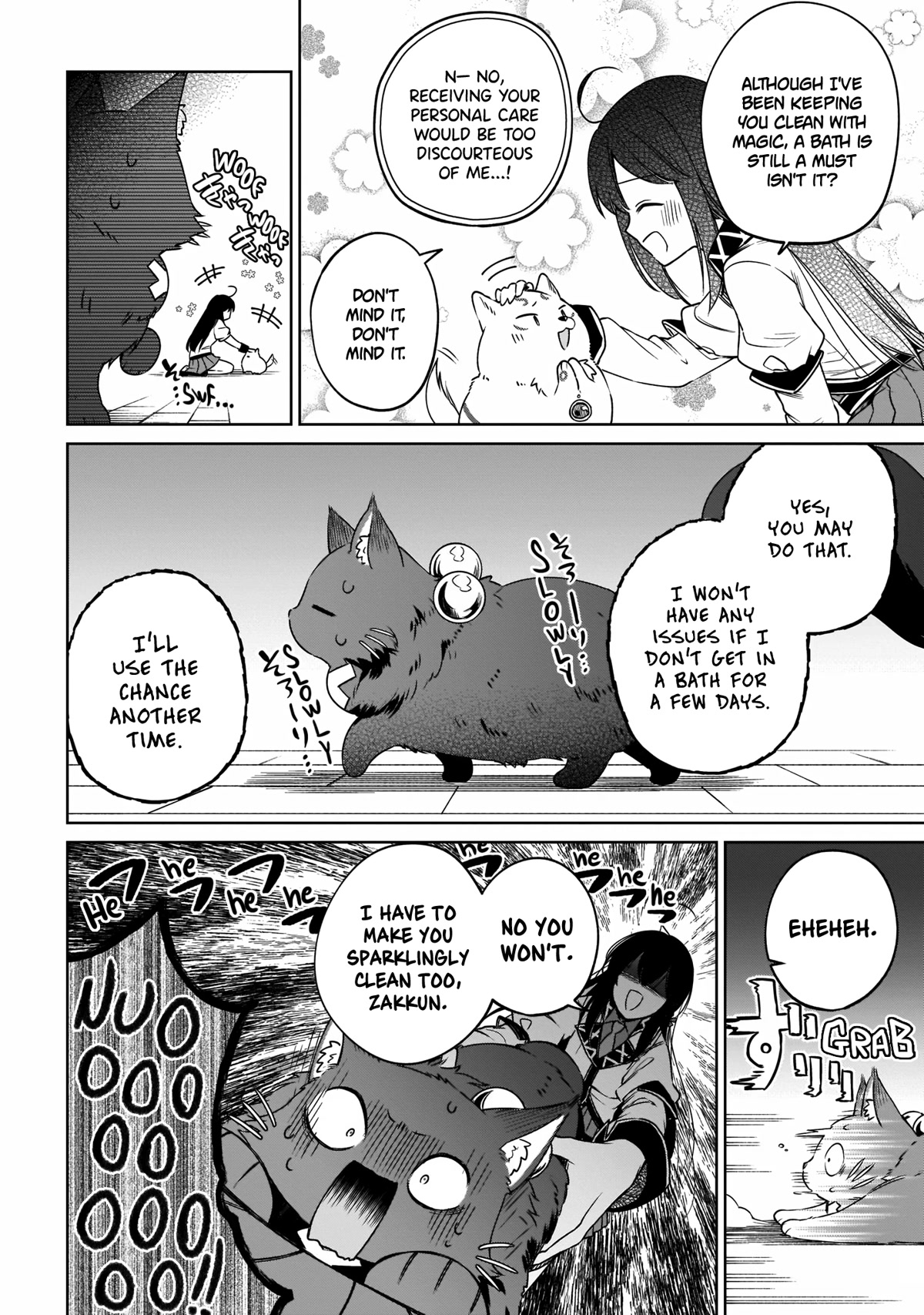 Saint? No, Just a Passing Monster Tamer! ~The Completely Unparalleled Saint Travels with Fluffies~ Chapter 12 page 2 - Chapter 12: Village Crisis? No, Just a Chance to Fluff!