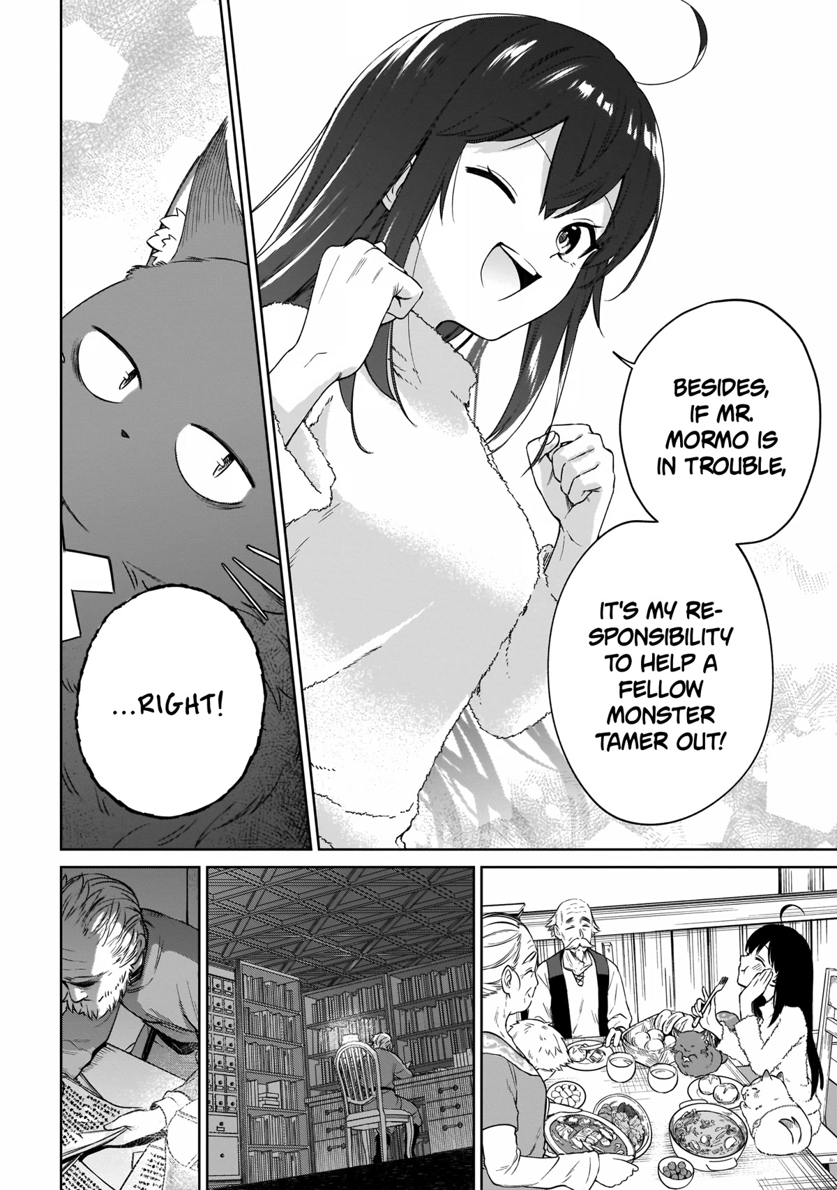 Saint? No, Just a Passing Monster Tamer! ~The Completely Unparalleled Saint Travels with Fluffies~ Chapter 12 page 20 - Chapter 12: Village Crisis? No, Just a Chance to Fluff!