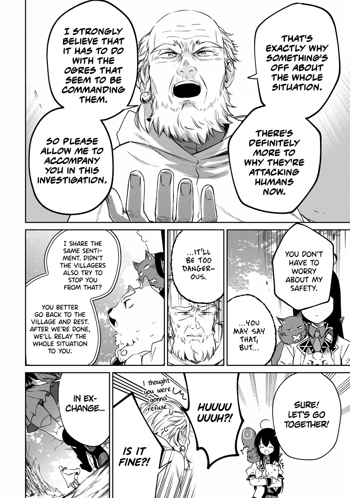 Saint? No, Just a Passing Monster Tamer! ~The Completely Unparalleled Saint Travels with Fluffies~ Chapter 12 page 24 - Chapter 12: Village Crisis? No, Just a Chance to Fluff!