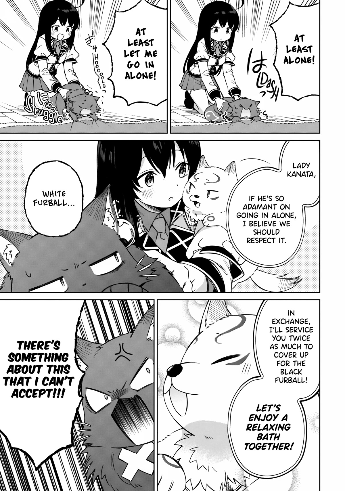 Saint? No, Just a Passing Monster Tamer! ~The Completely Unparalleled Saint Travels with Fluffies~ Chapter 12 page 3 - Chapter 12: Village Crisis? No, Just a Chance to Fluff!