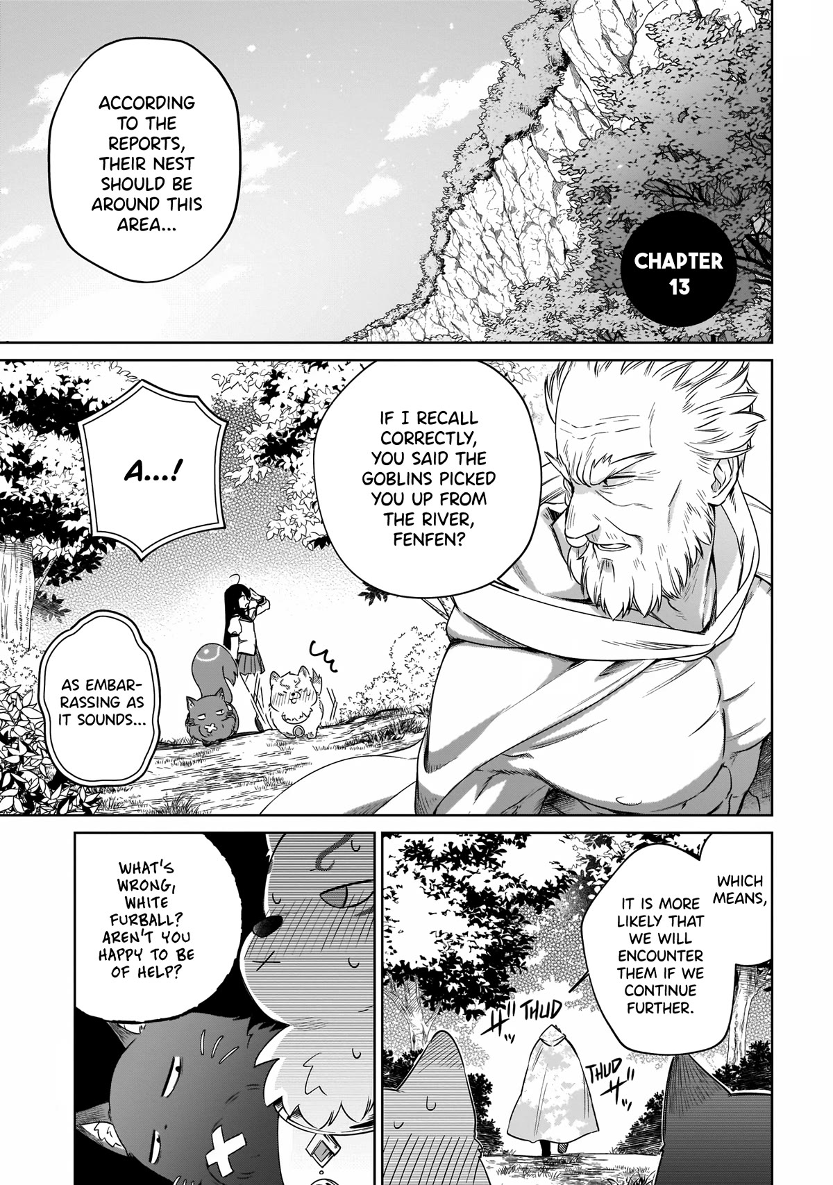 Saint? No, Just a Passing Monster Tamer! ~The Completely Unparalleled Saint Travels with Fluffies~ Chapter 13 page 1 - Chapter 13: Bad News? No, We're Just Monster Tamers!