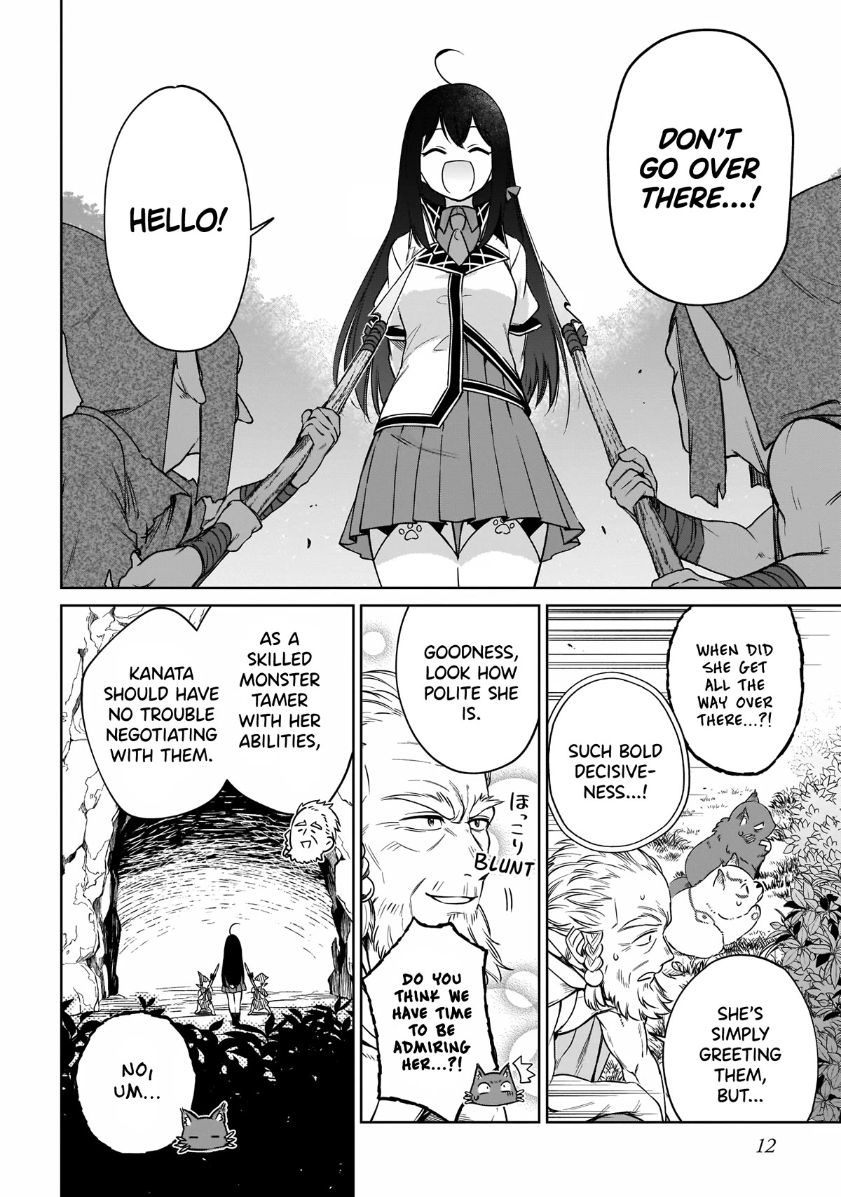 Saint? No, Just a Passing Monster Tamer! ~The Completely Unparalleled Saint Travels with Fluffies~ Chapter 13 page 10 - Chapter 13: Bad News? No, We're Just Monster Tamers!