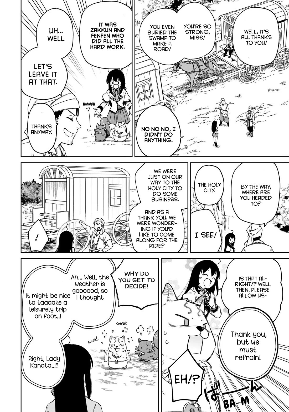 Saint? No, Just a Passing Monster Tamer! ~The Completely Unparalleled Saint Travels with Fluffies~ Chapter 16 page 4 - Chapter 16